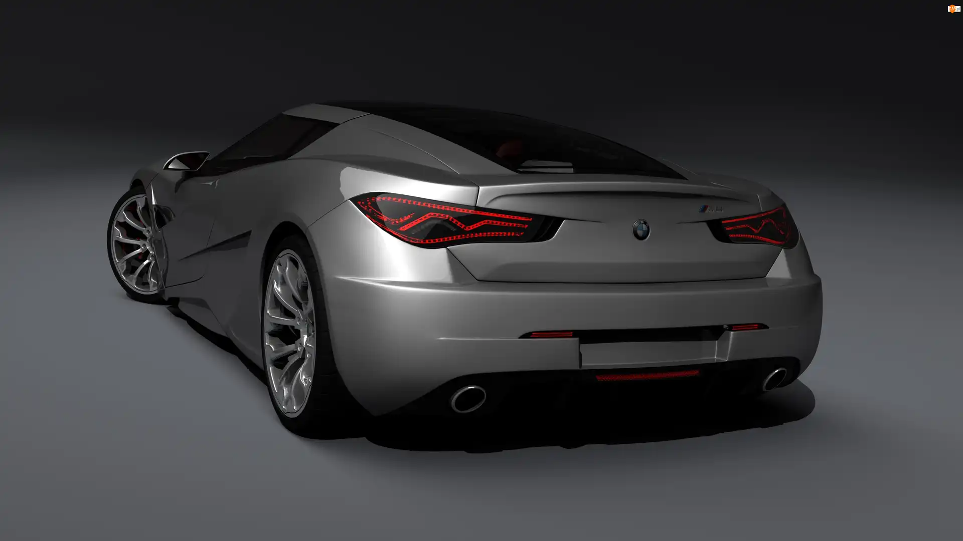 lampy LED, BMW M9, tył