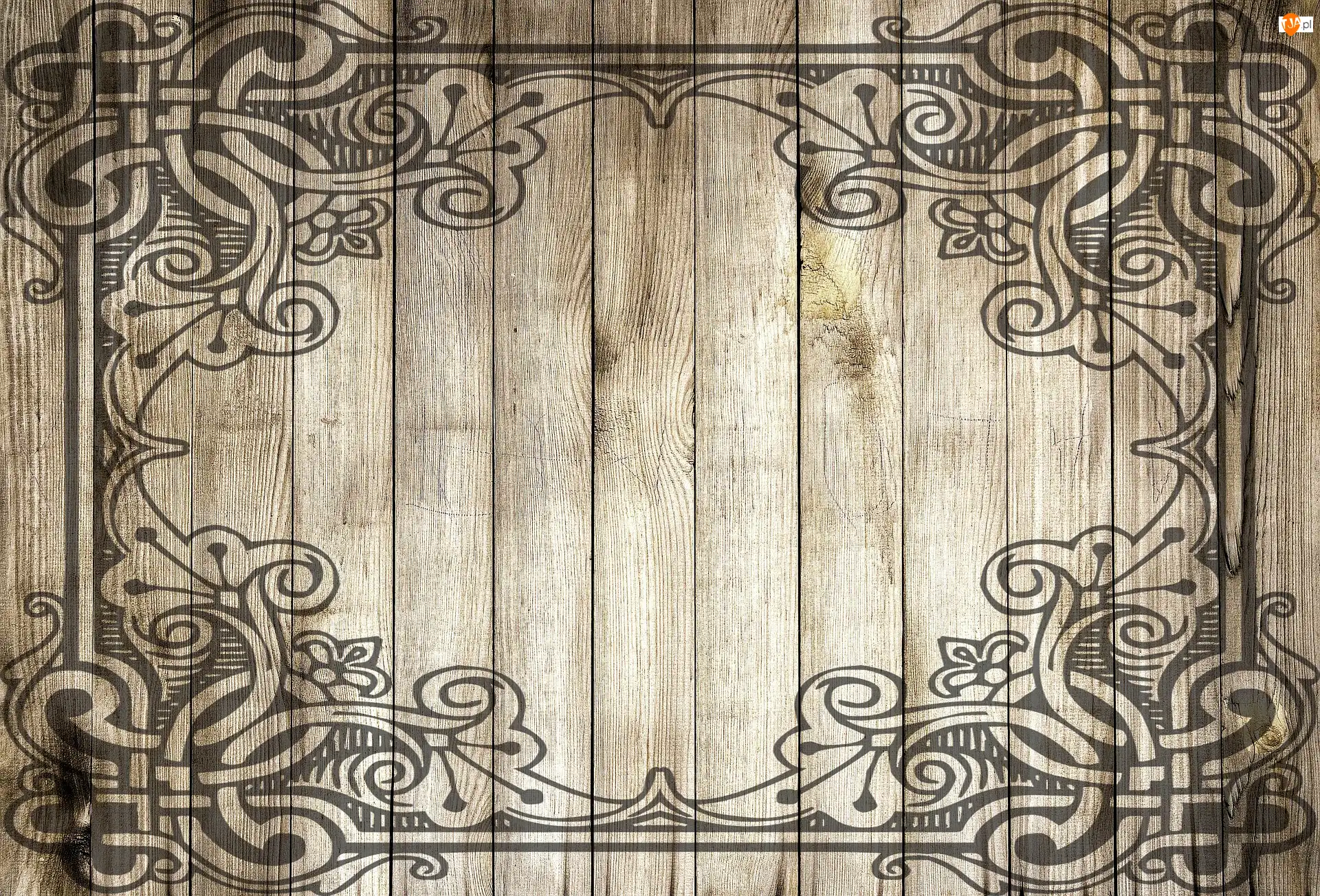 Wzór, Tekstura, Drewniany, Tło, Ornament, Ramka