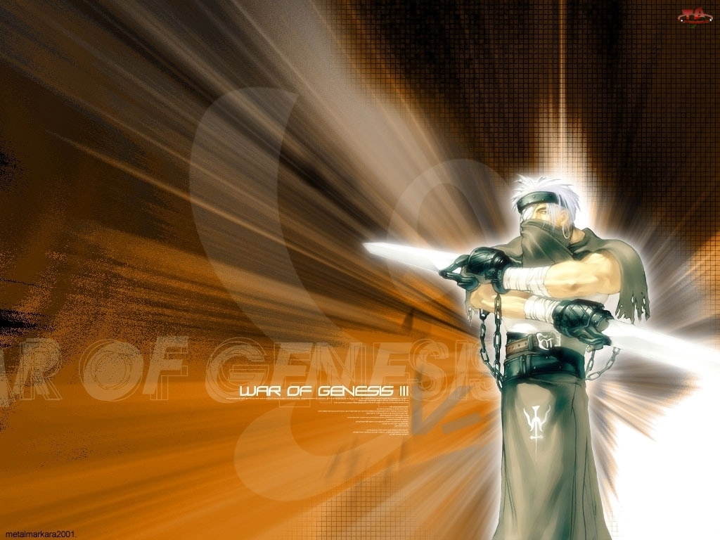 The War Of Genesis 3, mężczyzna, miecz, chusta, fantasy