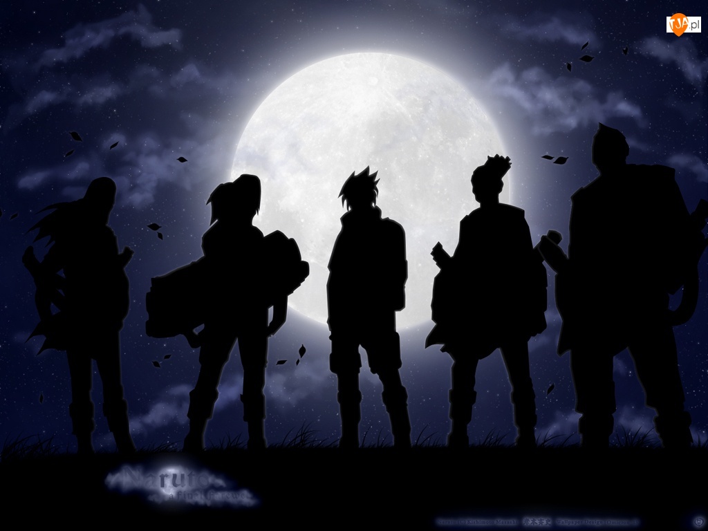 księżyc, Naruto, ekipa