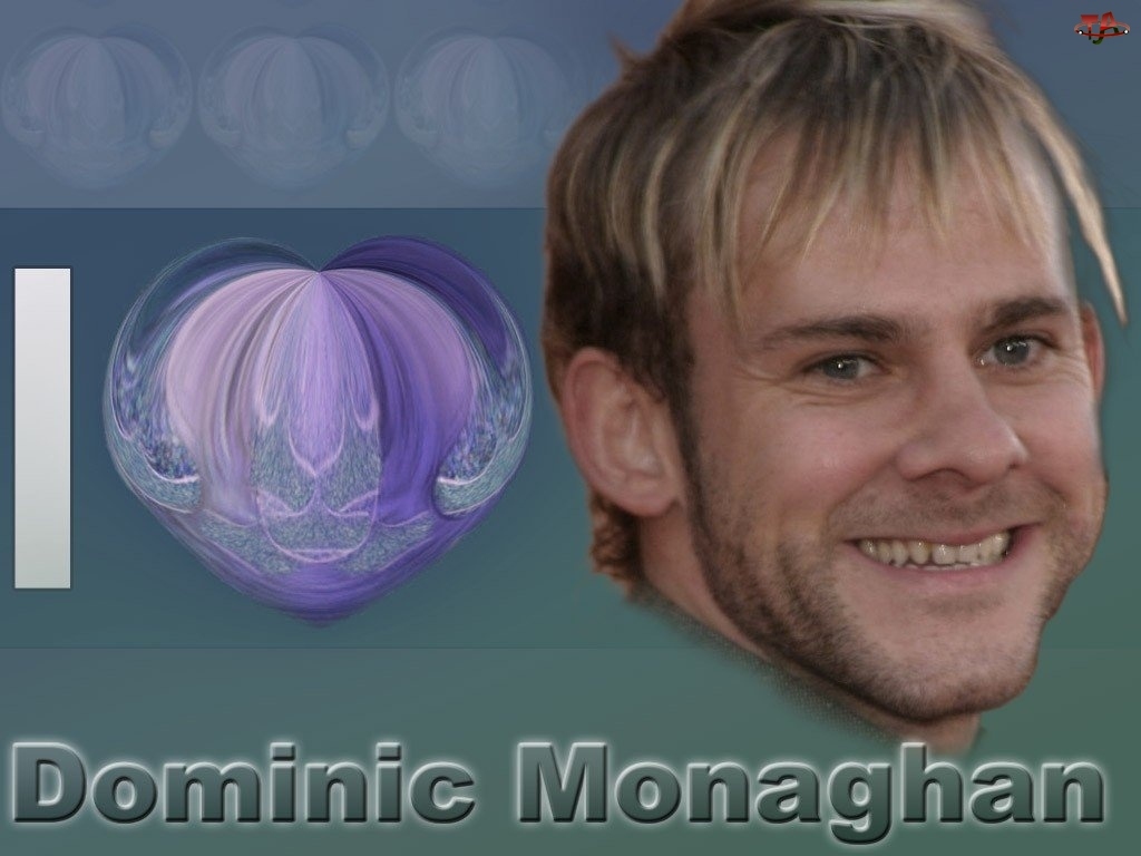 Dominic Monaghan, blond włosy