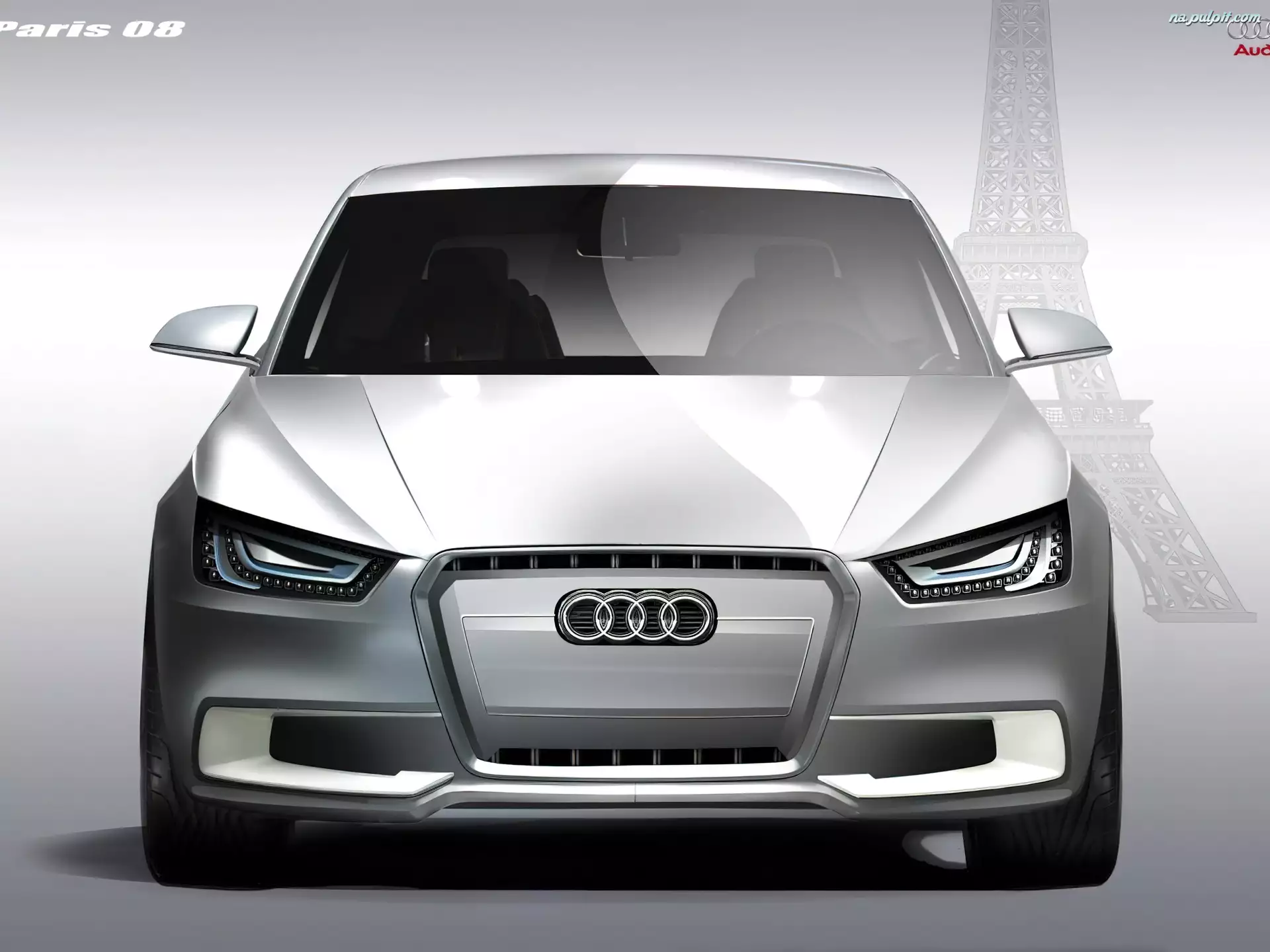 Paryż, Audi A1, Salon