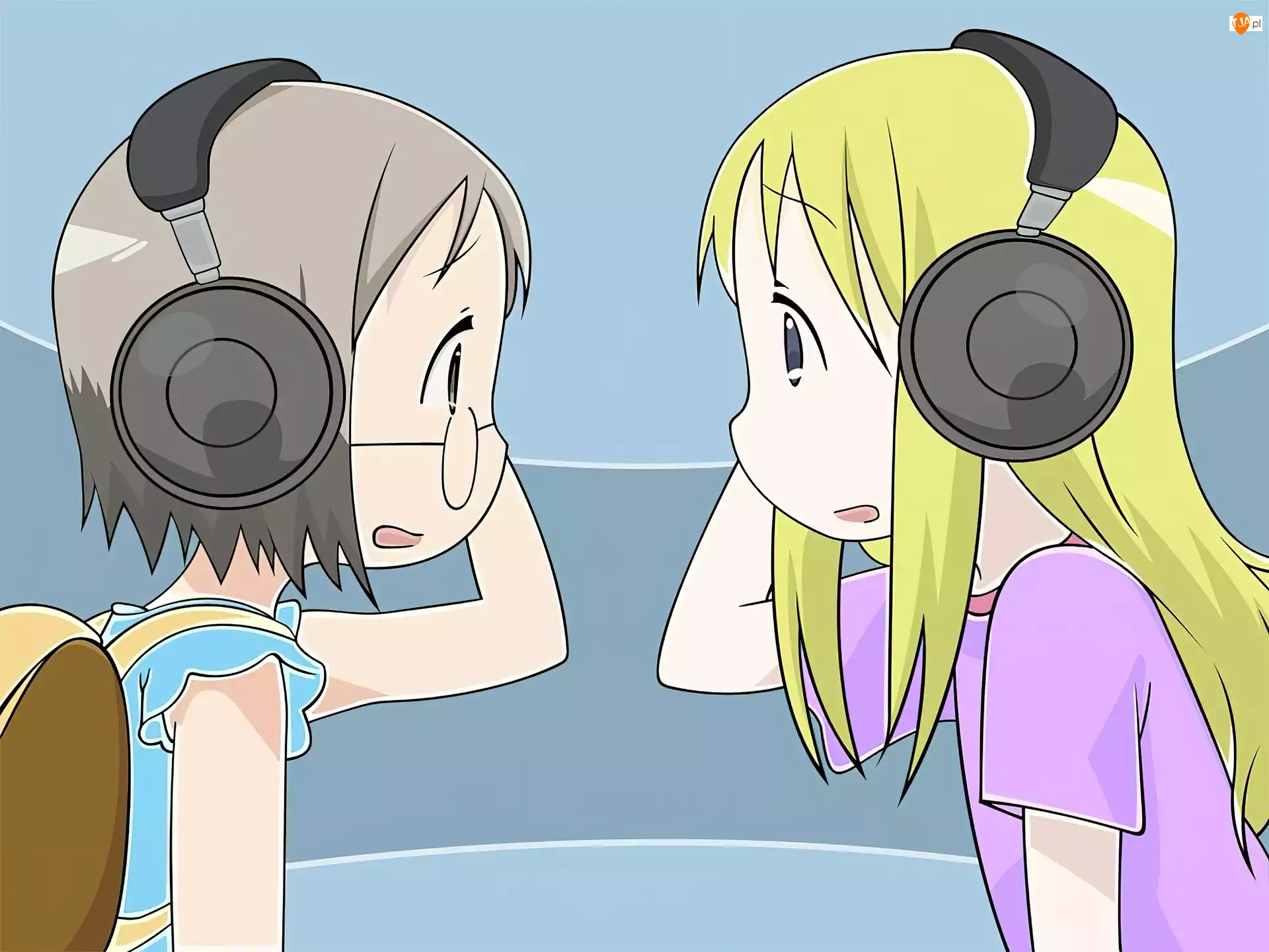 słuchawki, Ichigo Mashimaro, dziewczyny