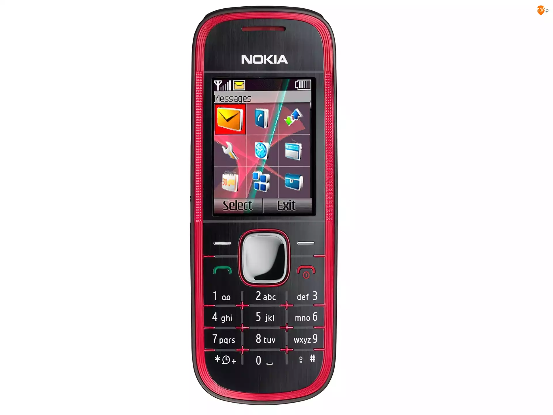 Menu, Nokia 5030, Czarna