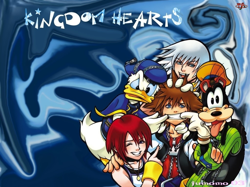 donald, goofy, postacie, Kingdom Hearts, duck