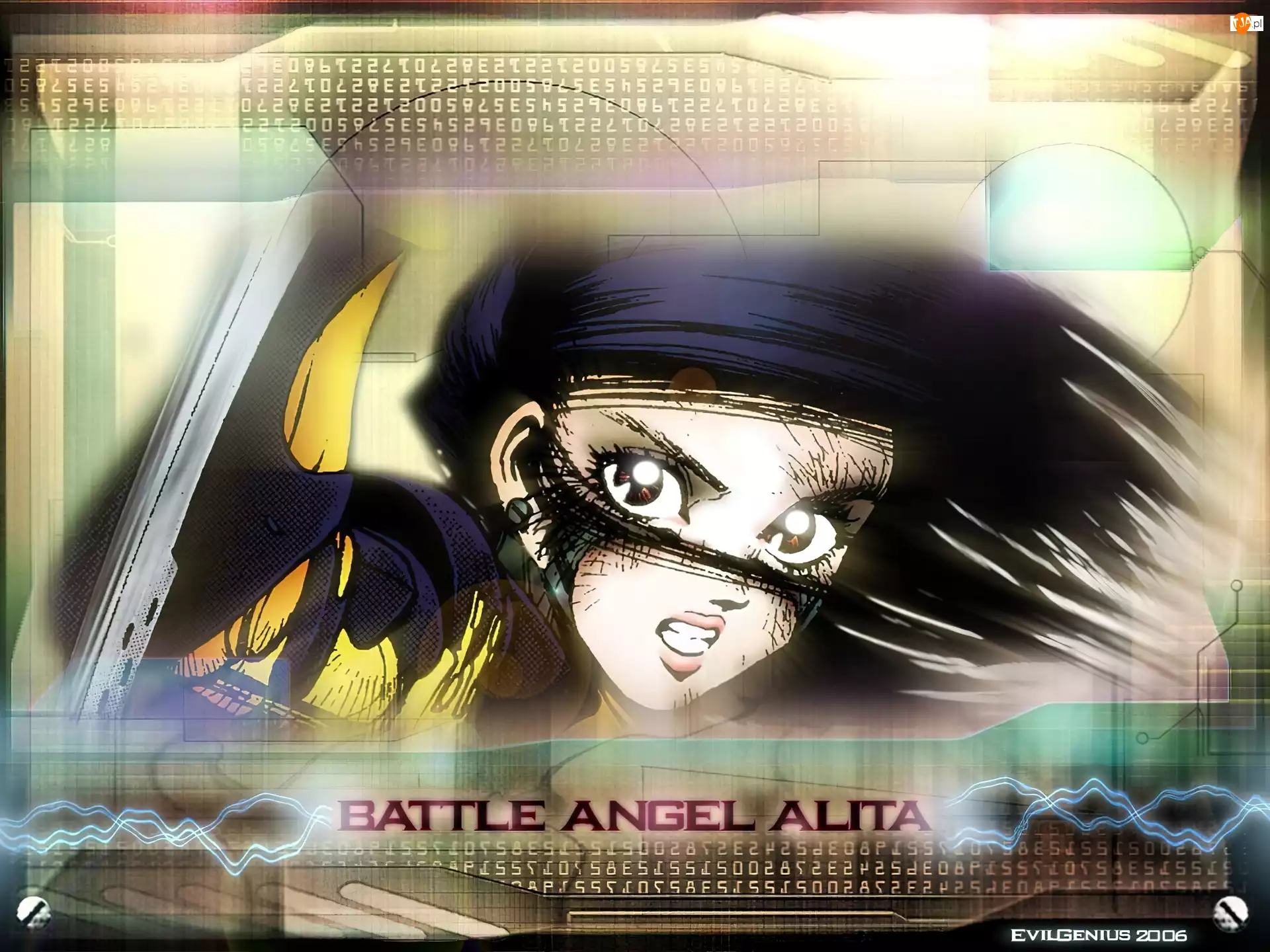 kobieta, Battle Angel Alita, postać