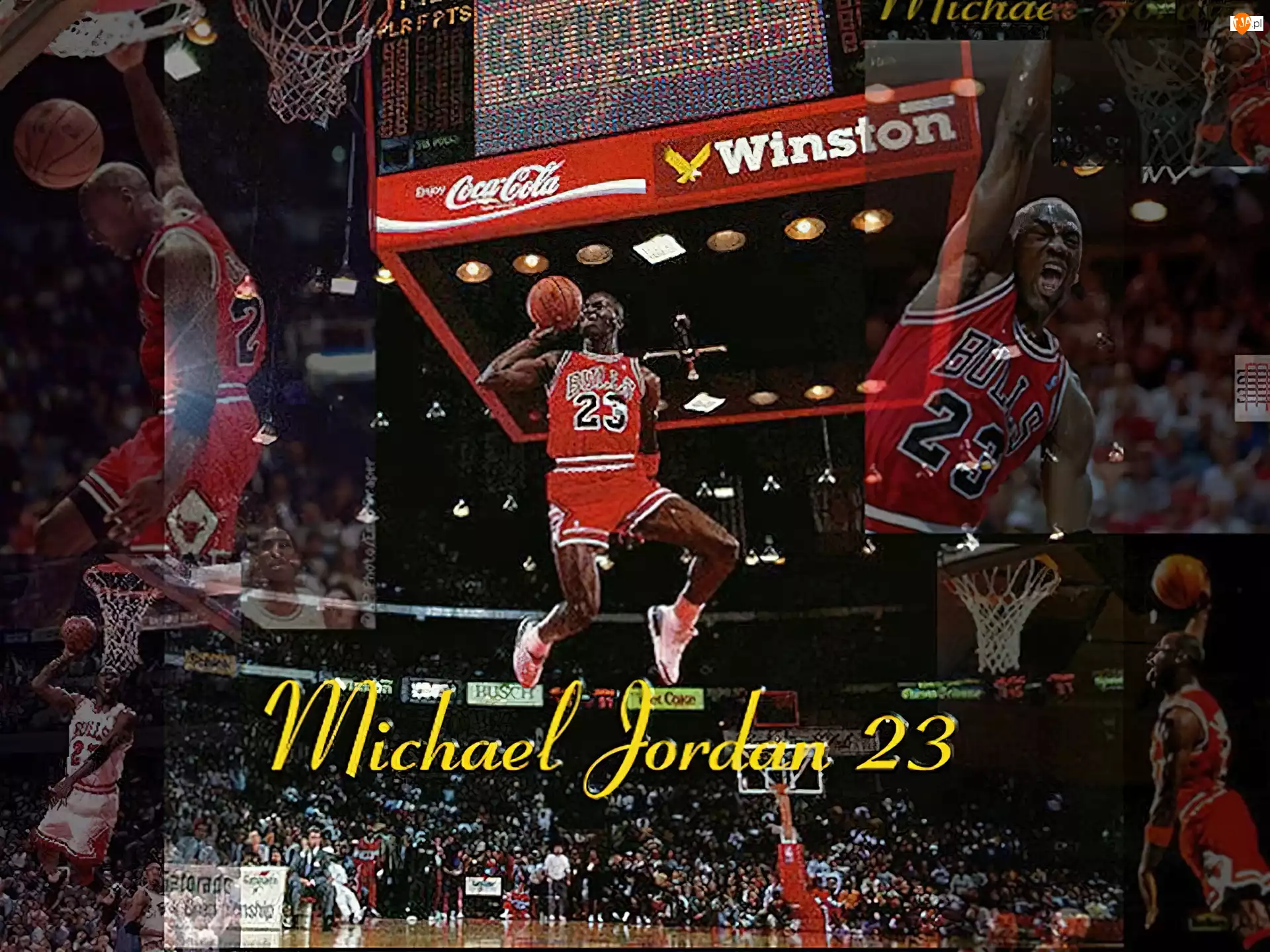 Koszykówka, wyskok, koszykarz, Michael Jordan