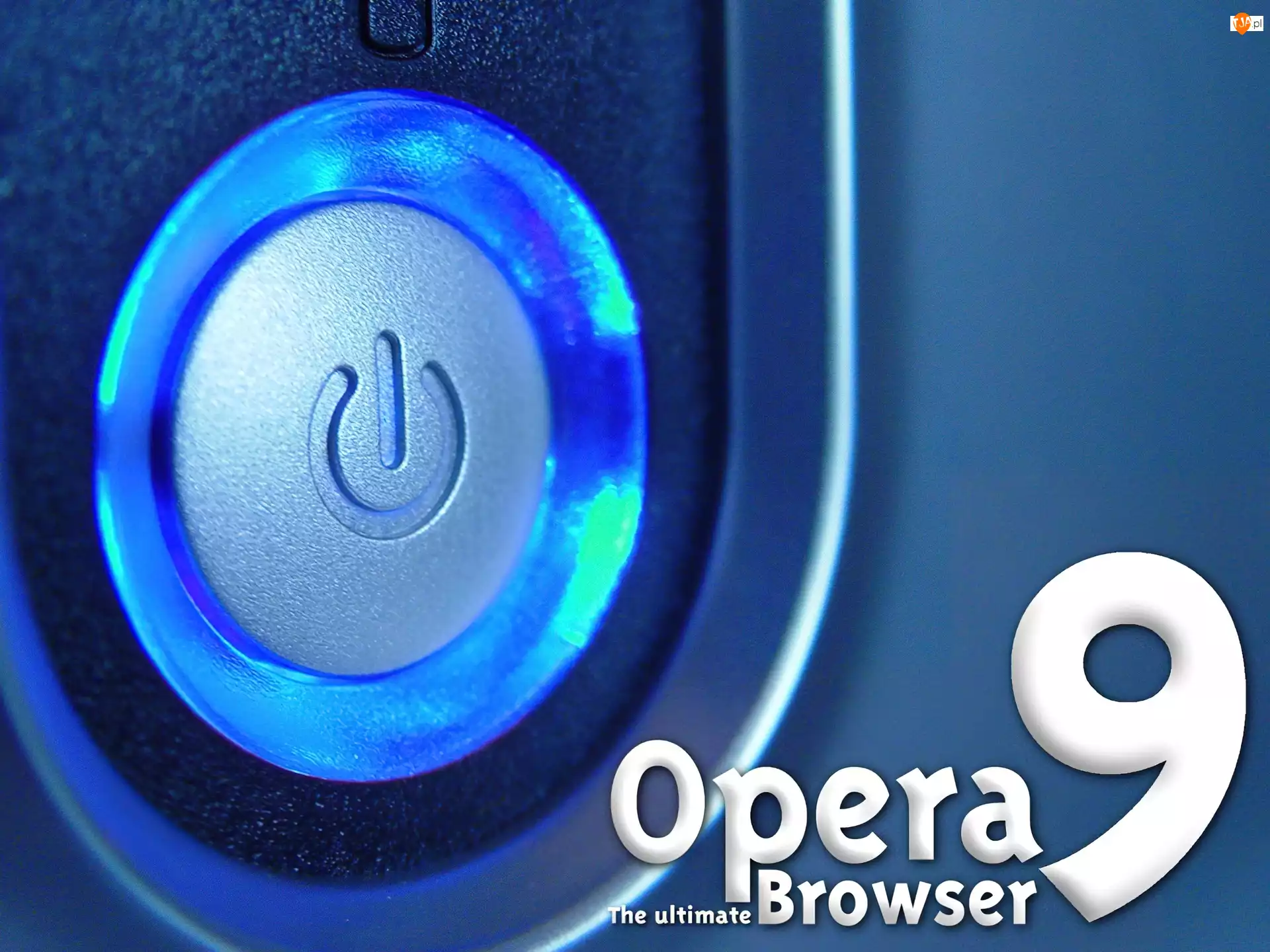 Opera, przycisk, power