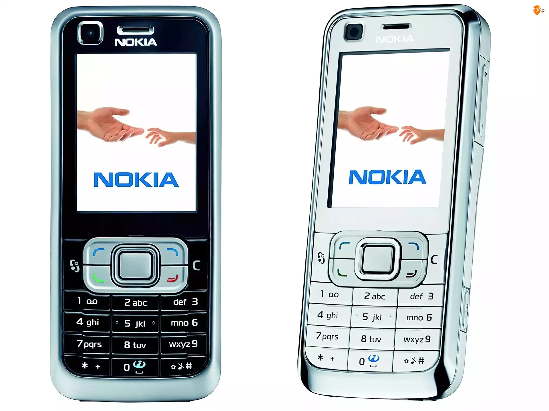 Srebrny, Nokia 6120, Czarny