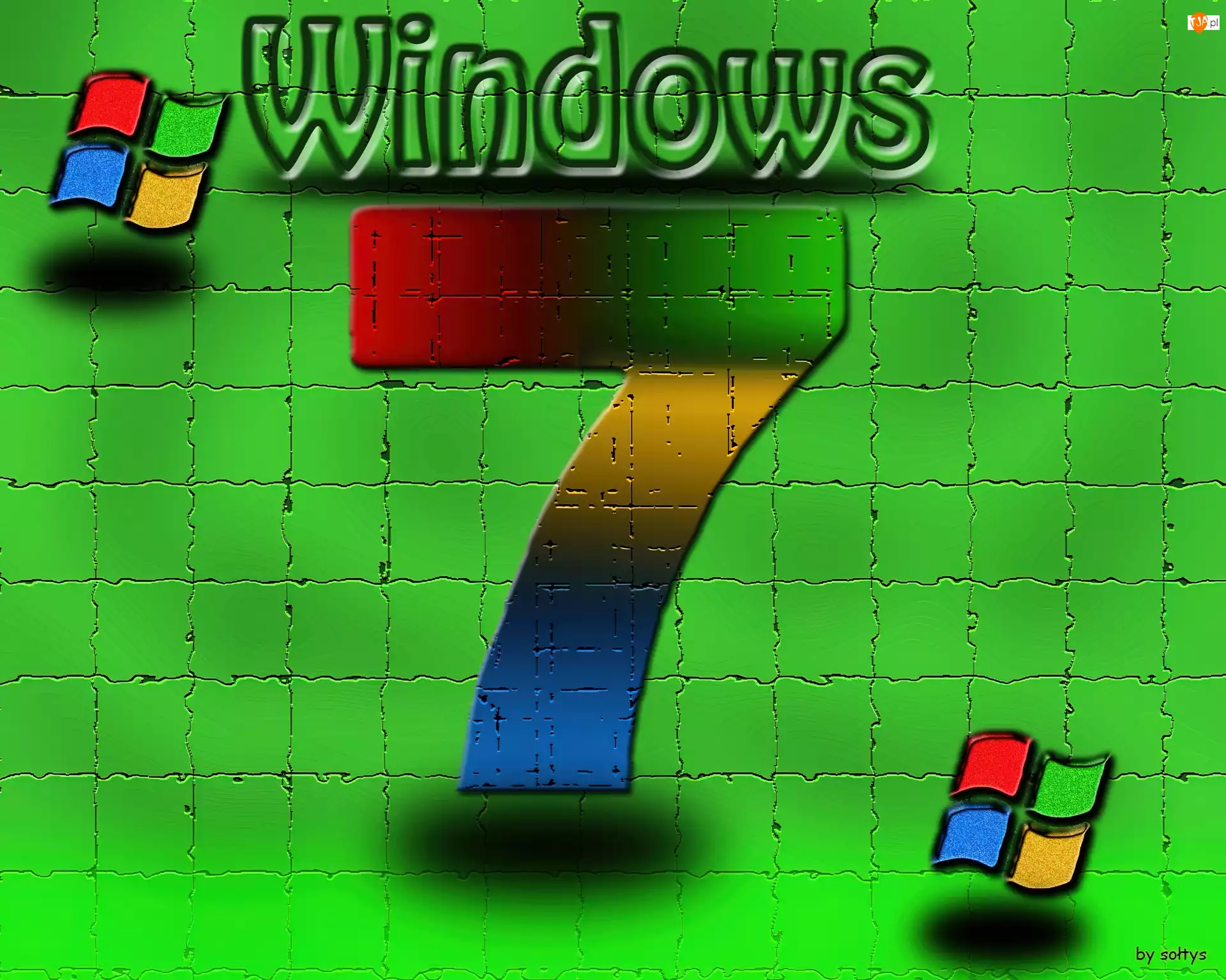 Windows 7, Zielony