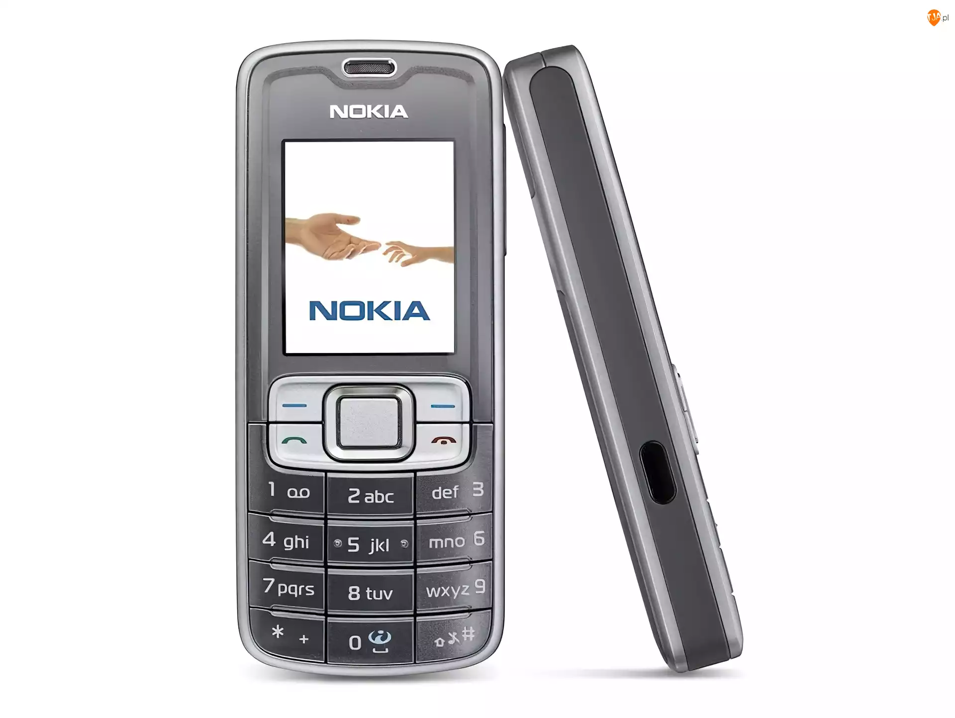 Bok, Nokia 3109, Szara