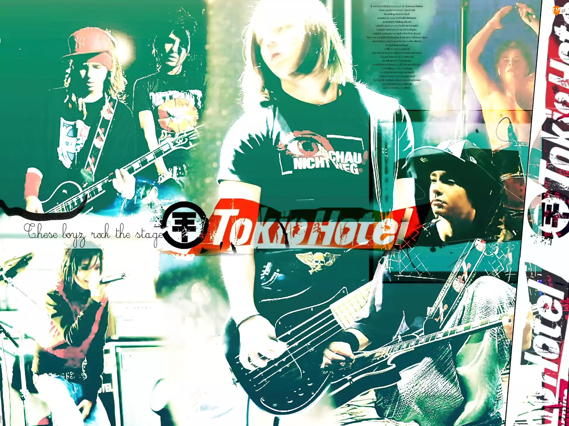 Tokio Hotel, gitara