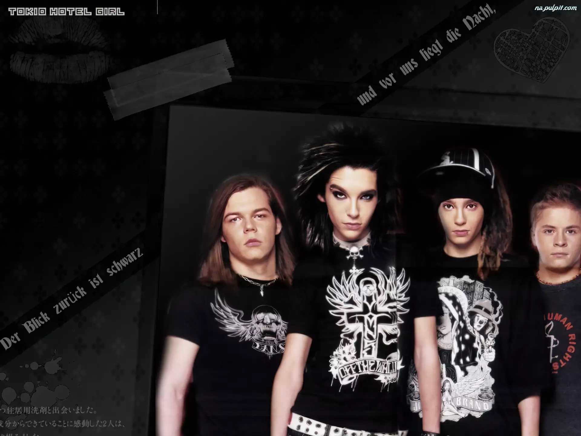 Tokio Hotel, koszulki