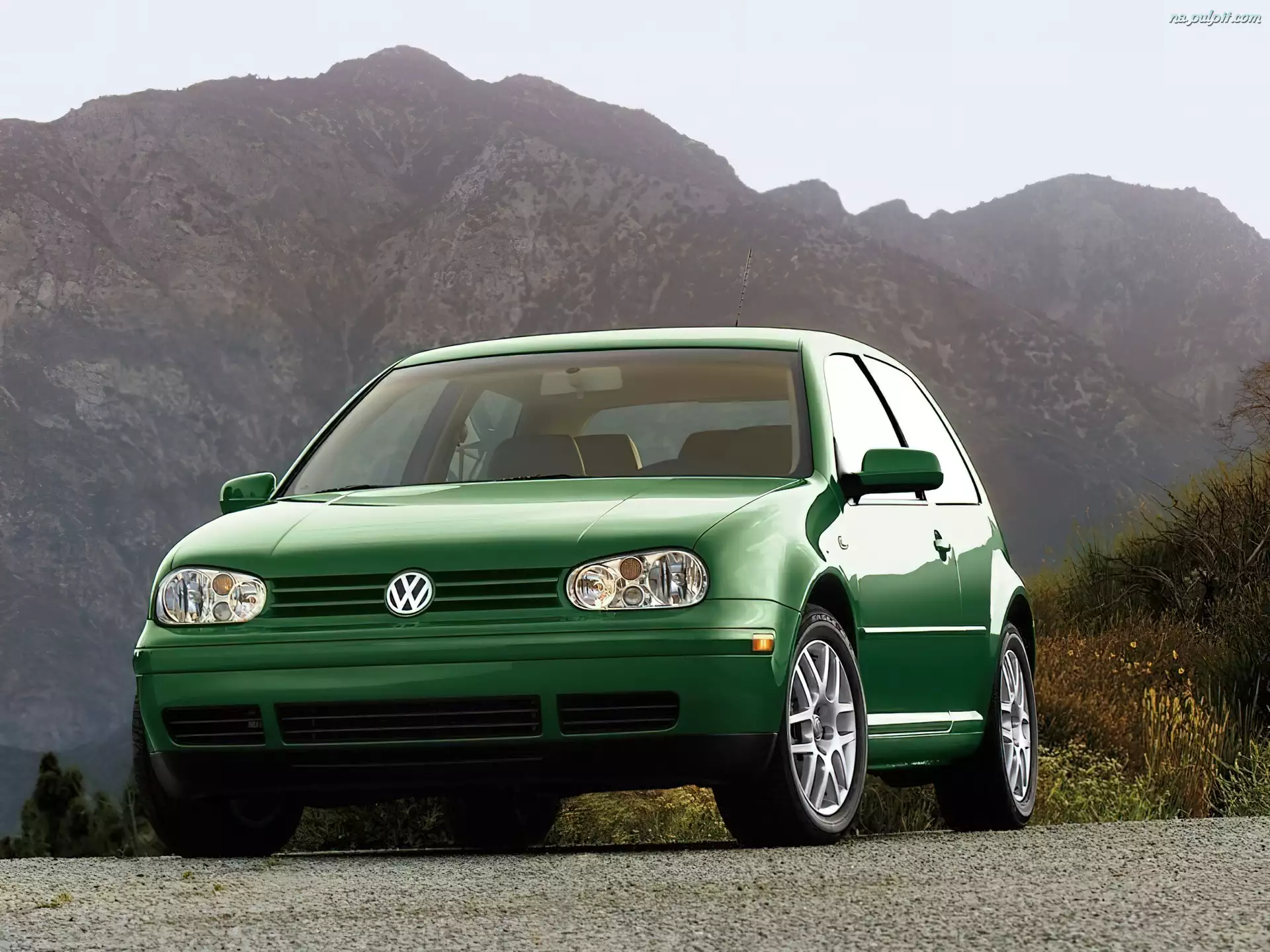 Zielony, Volkswagen Golf 4