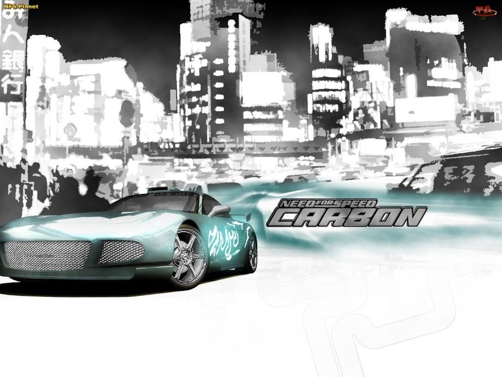 miasto, Need For Speed Carbon, samochód
