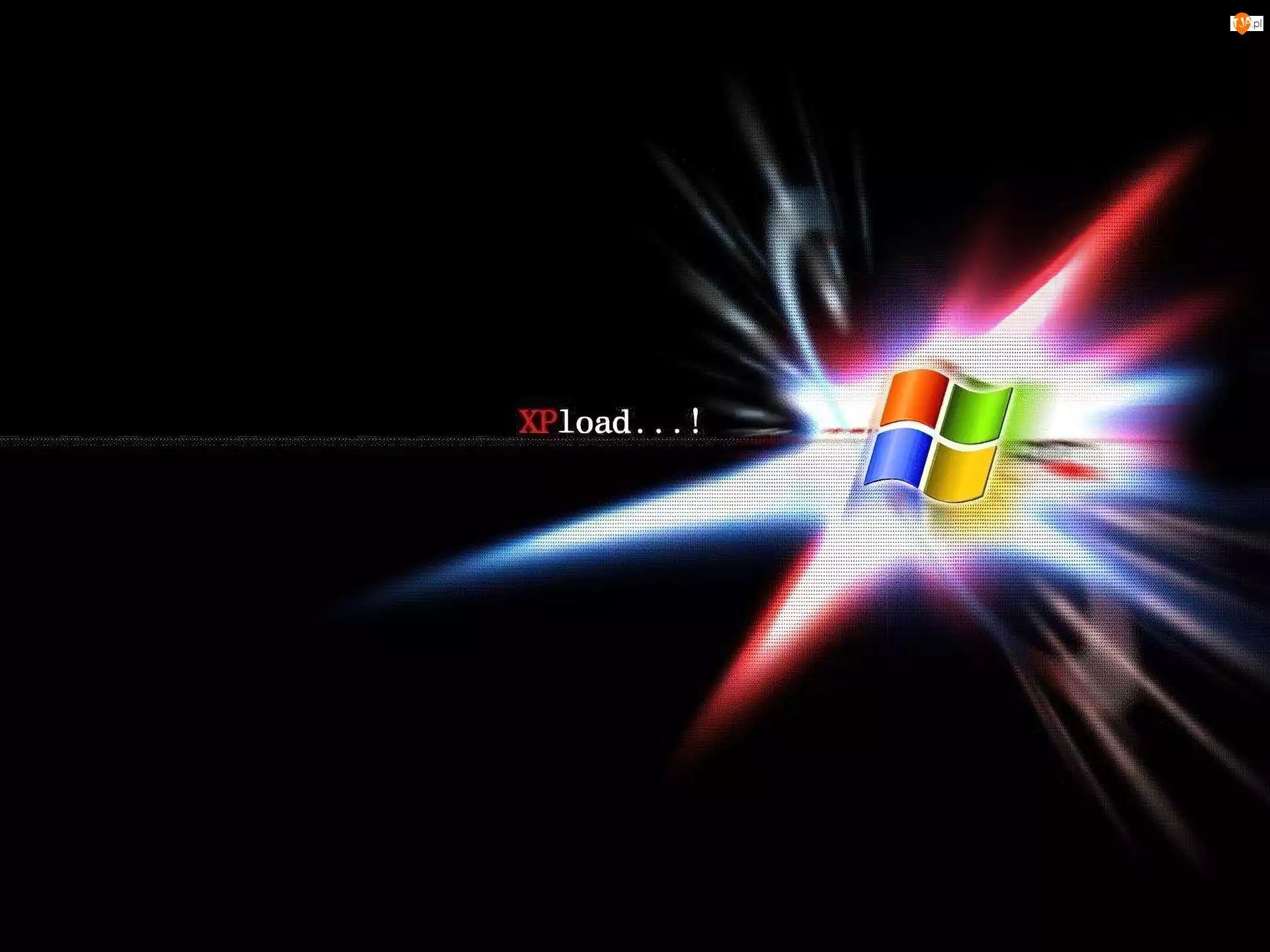 gwiazda, Windows XP, microsoft, flaga