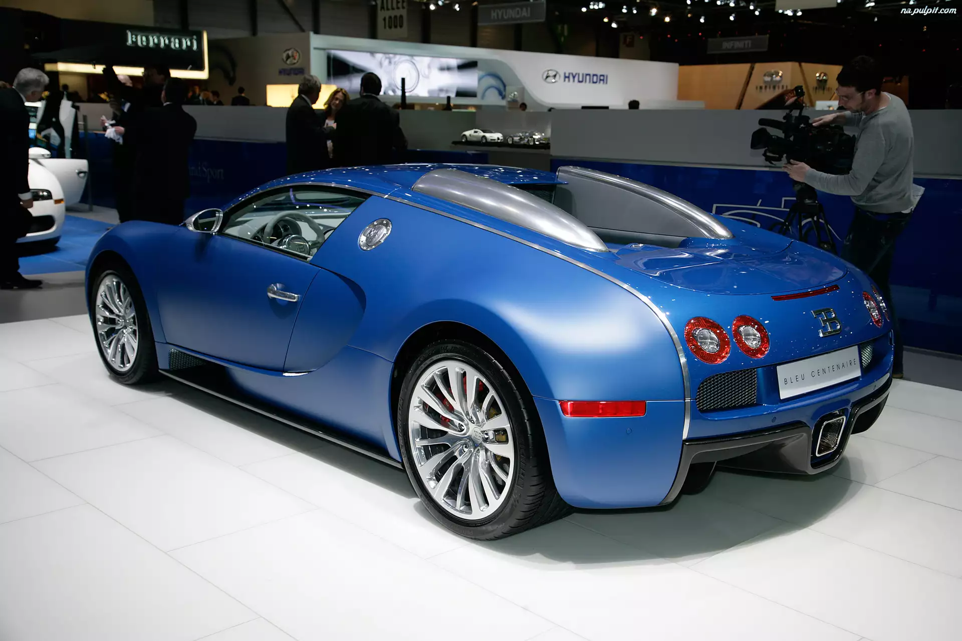 Bugatti Veyron Bleu Centenaire, Prezentacja