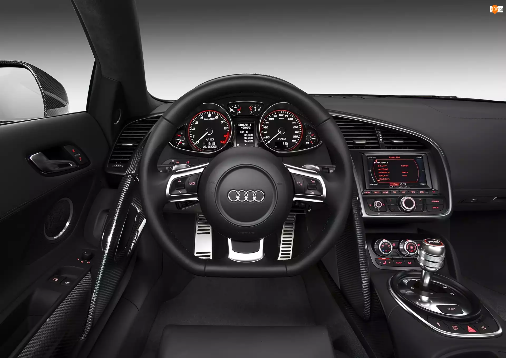 Nawigacji, Audi R8, Panel