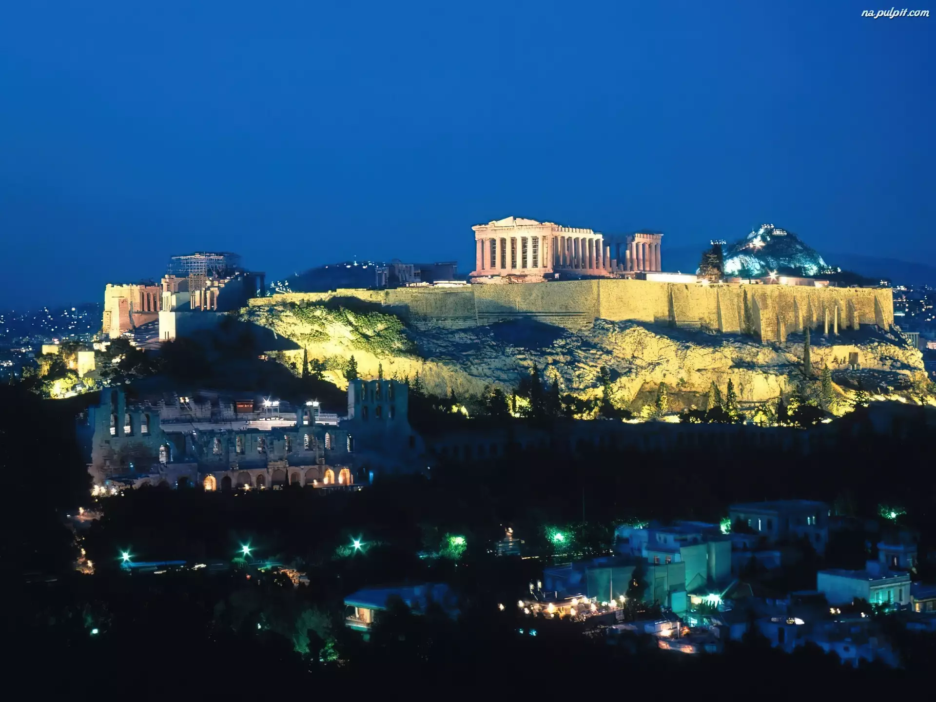 Grecja, Akropol, Zamek, Wzgórze