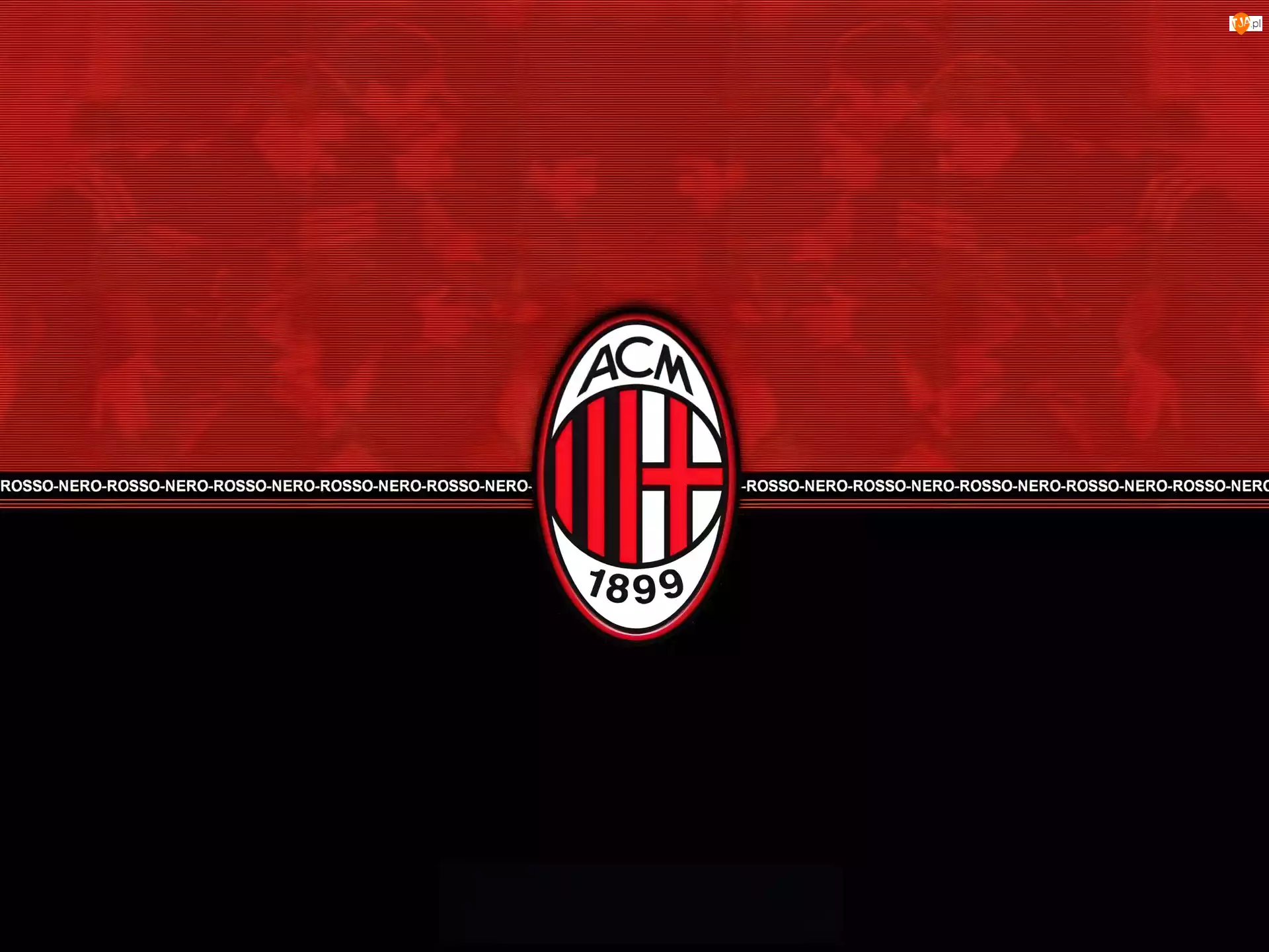 Piłka nożna, znaczek Milanu