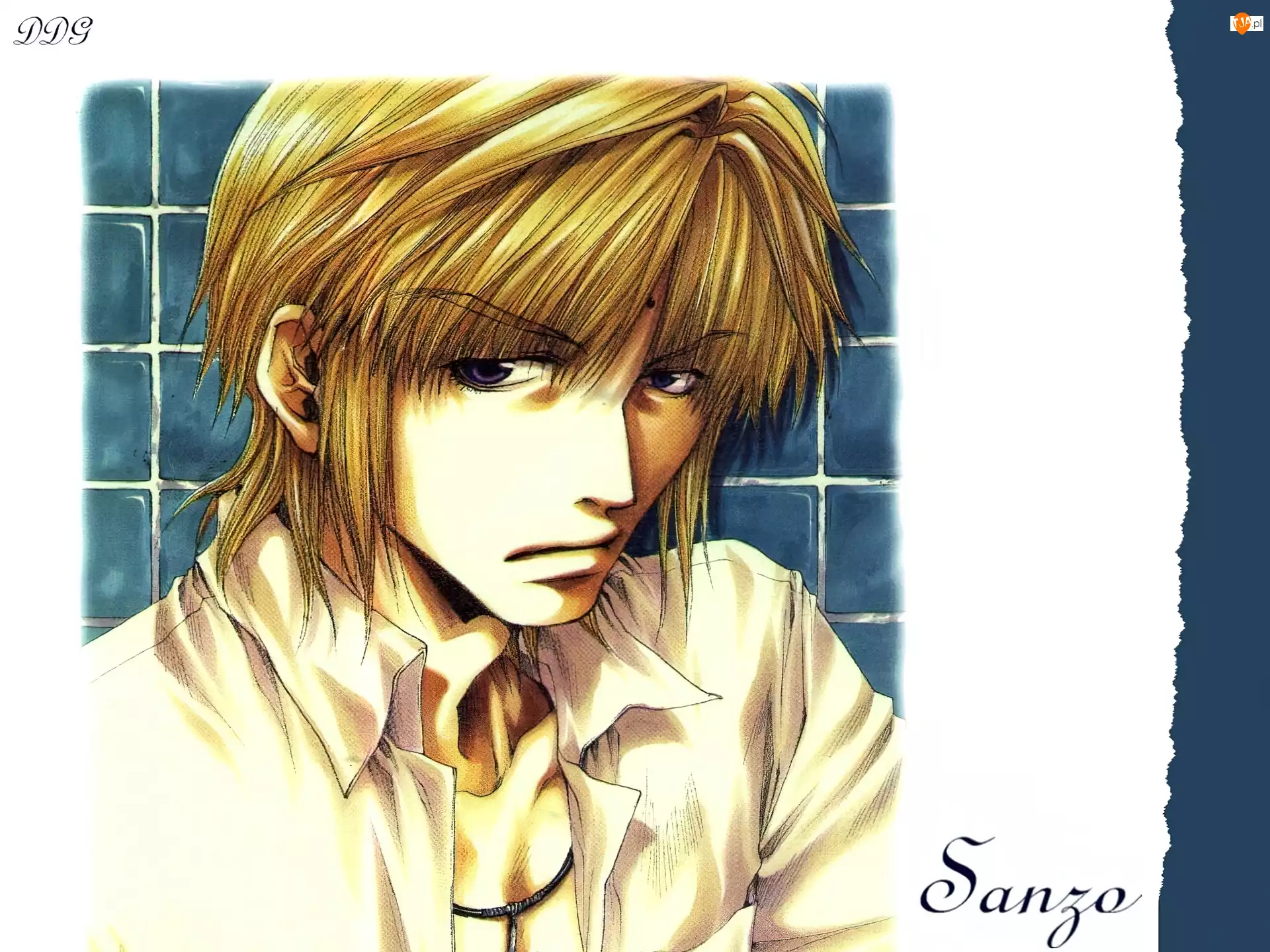 sanzo, Saiyuki, postać