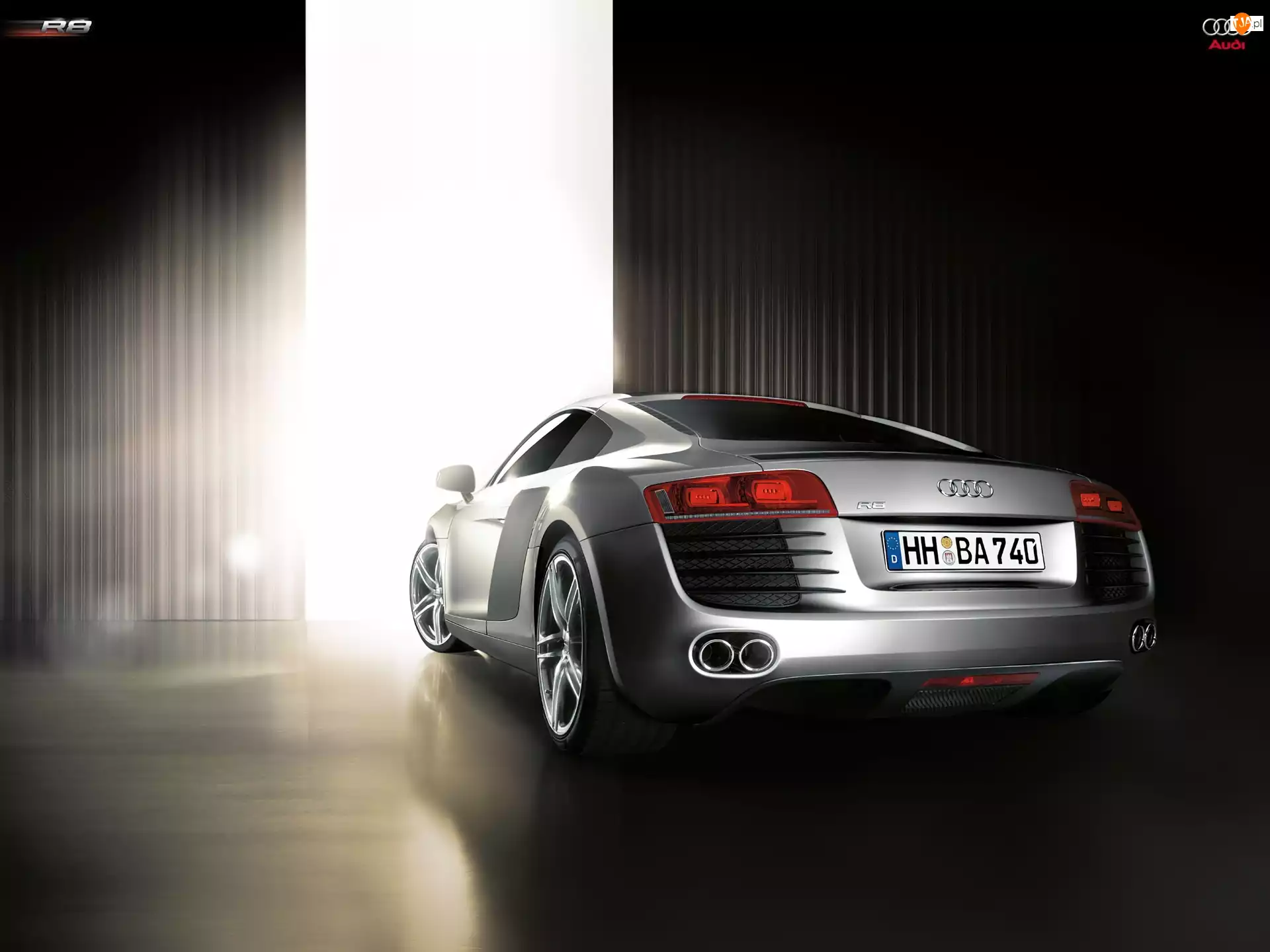 Tył, Audi R8