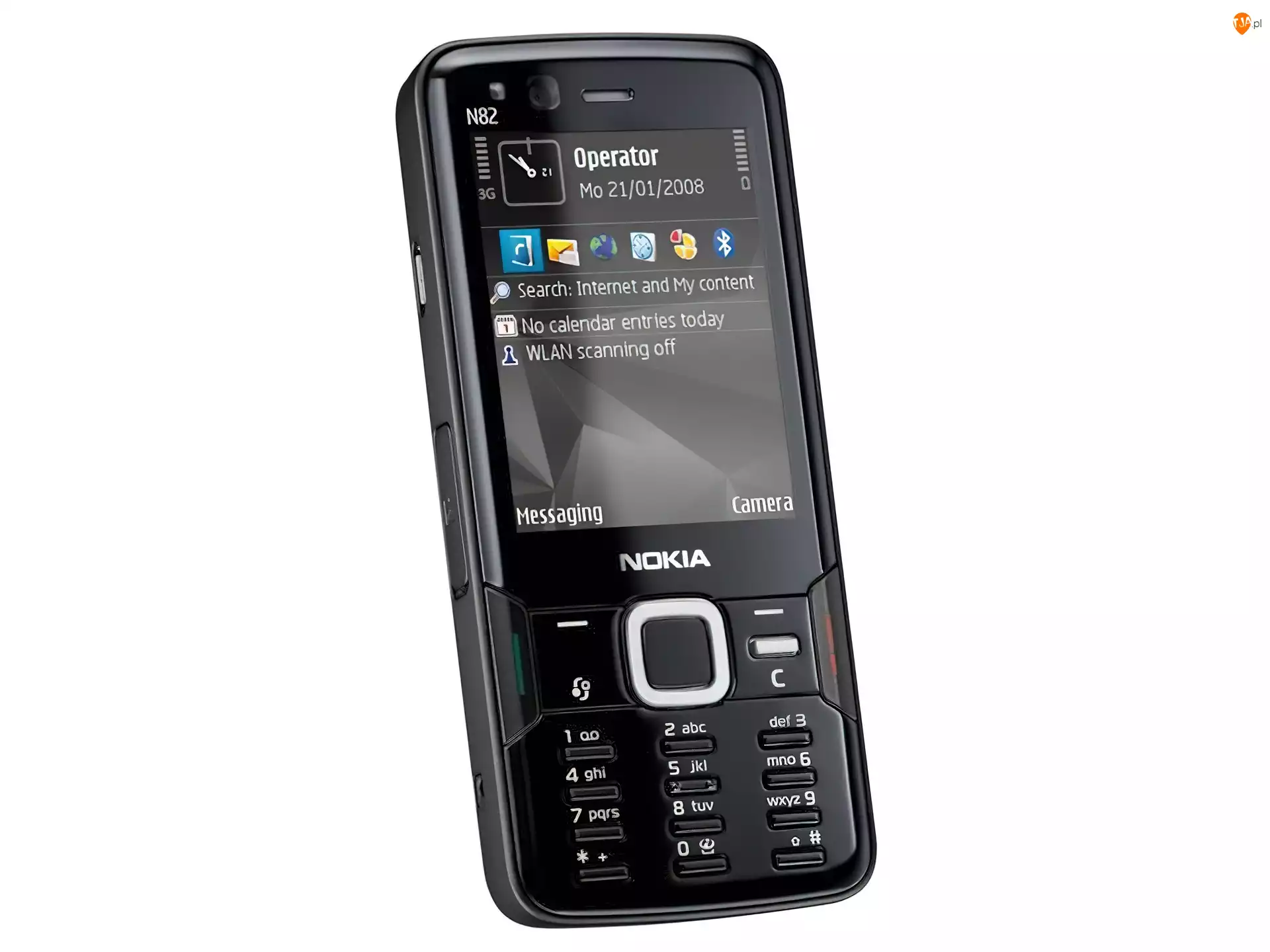 Nokia N82, Czarna