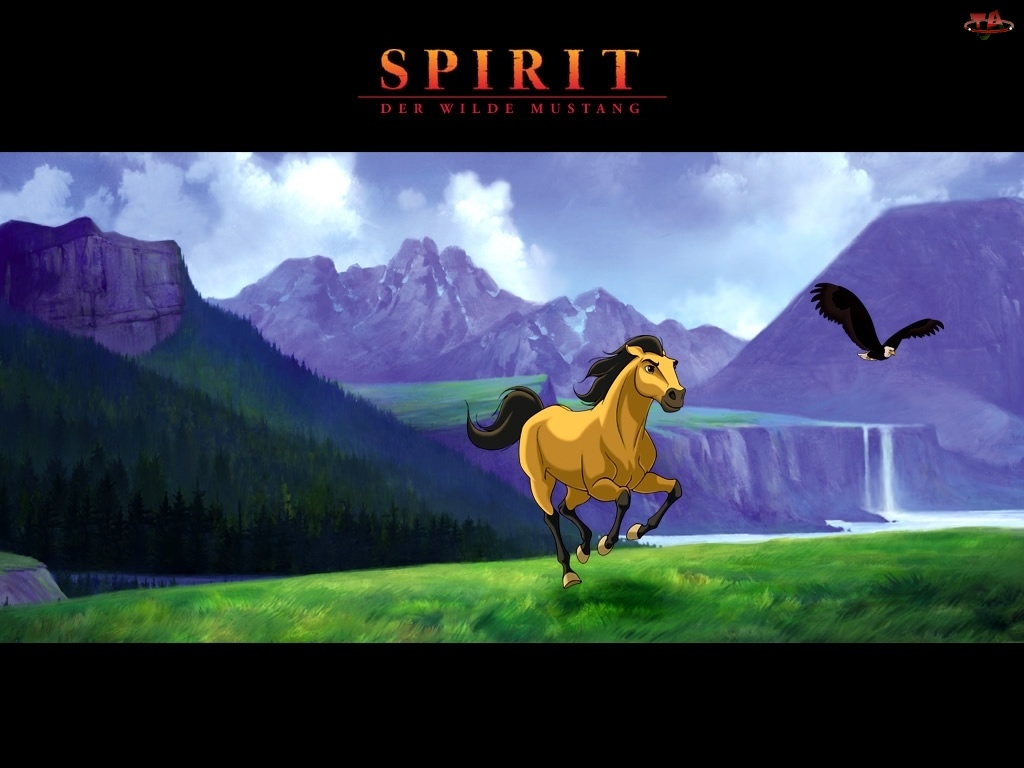 jastrząb, Mustang z Dzikiej Doliny, Spirit Stallion of the Cimarron, koń