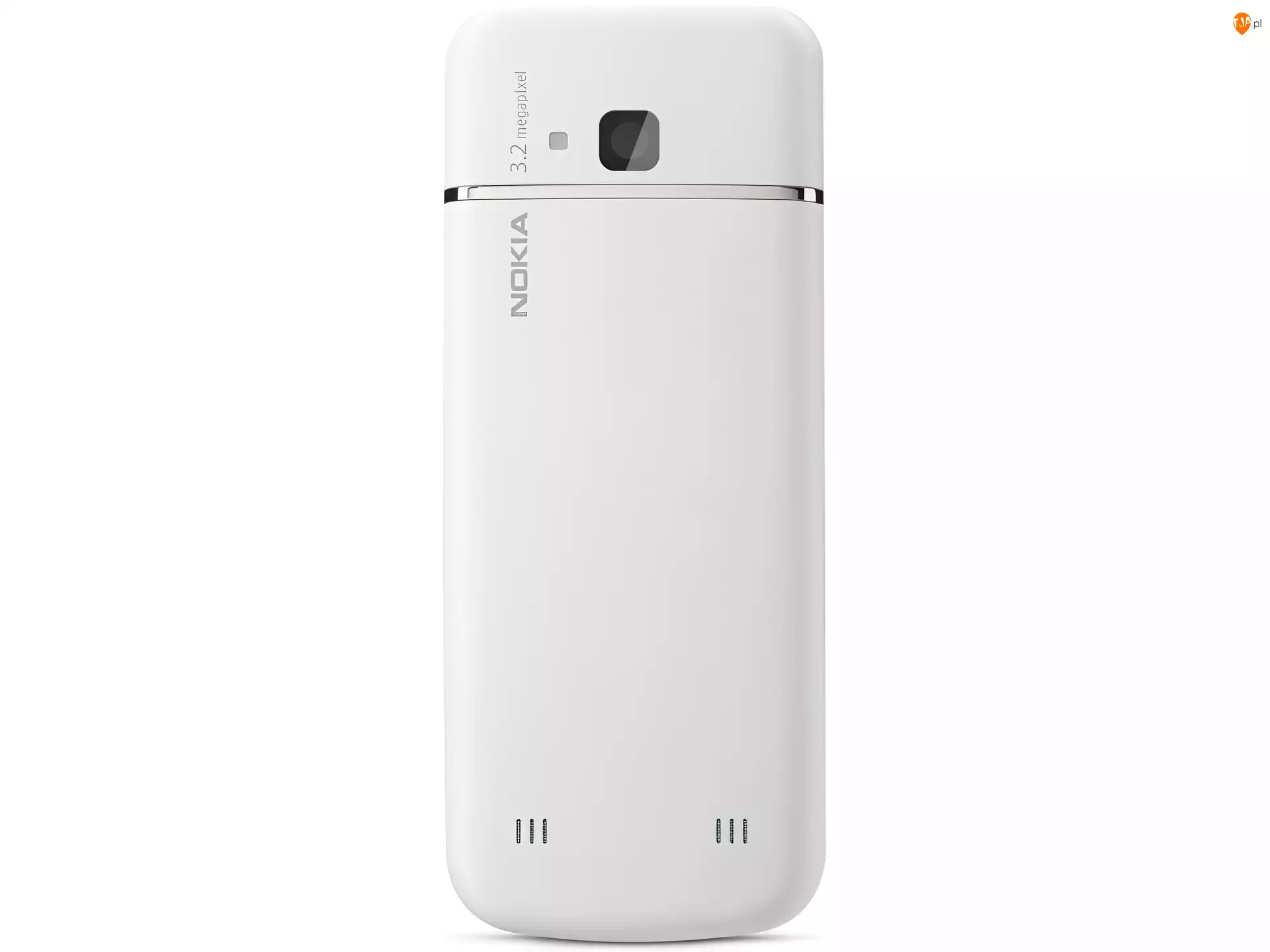 Tył, Nokia 6730, Biała
