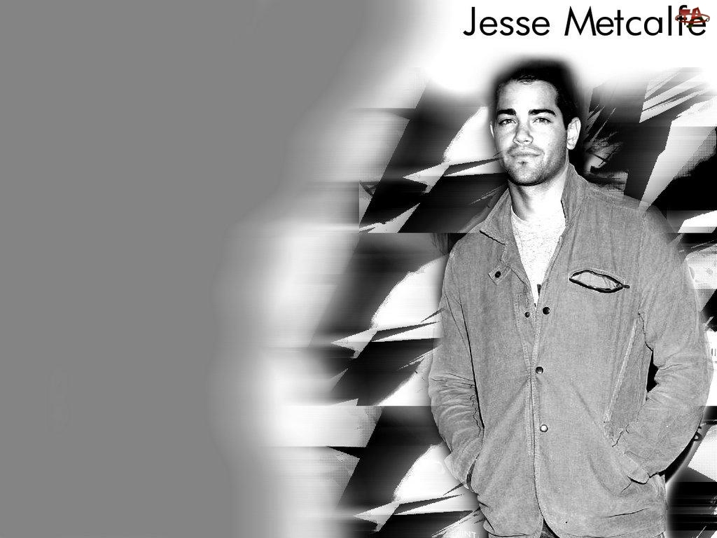 Jesse Metcalfe, ciemne włosy