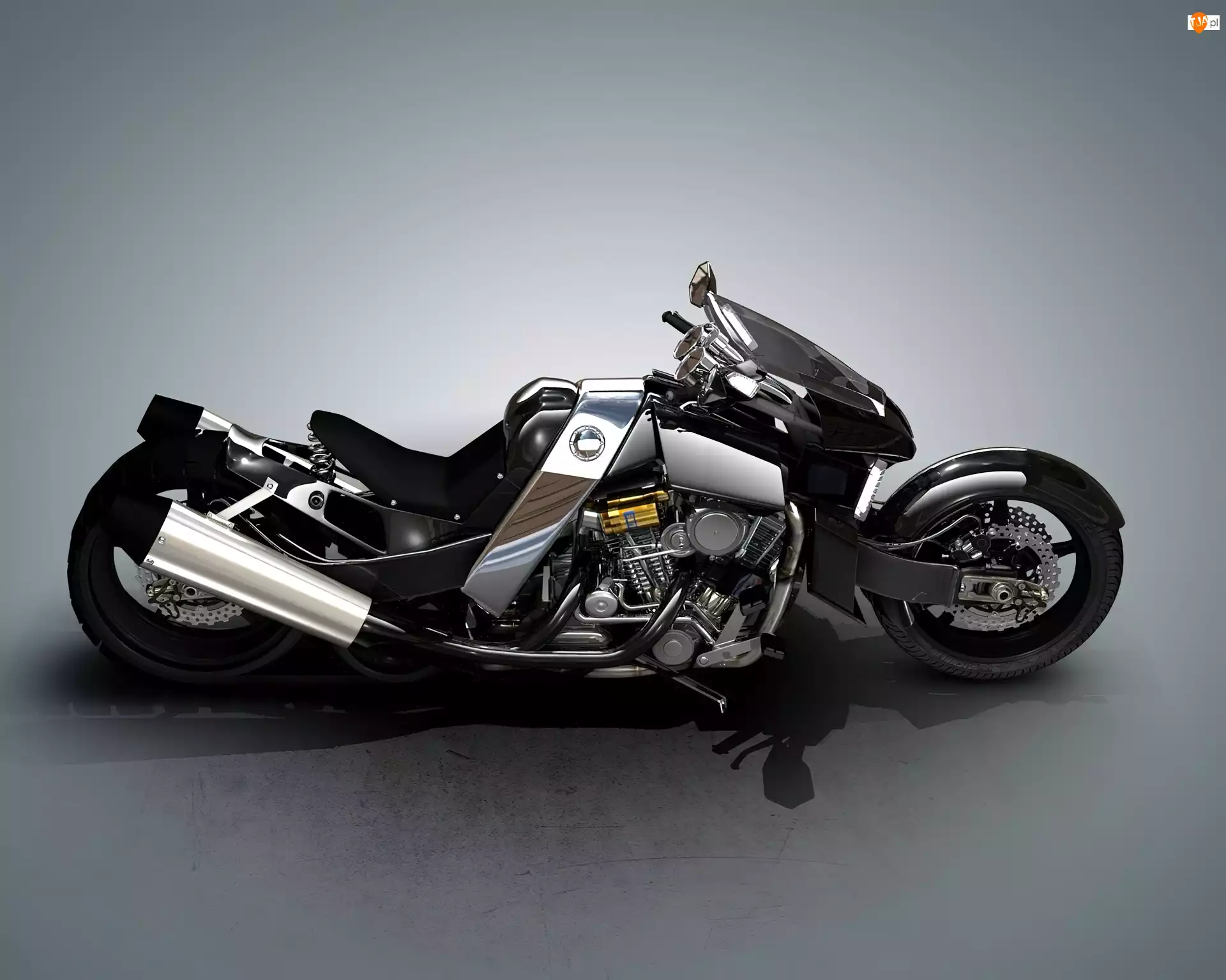Concept, Yamaha V-Max Render Vacuita
