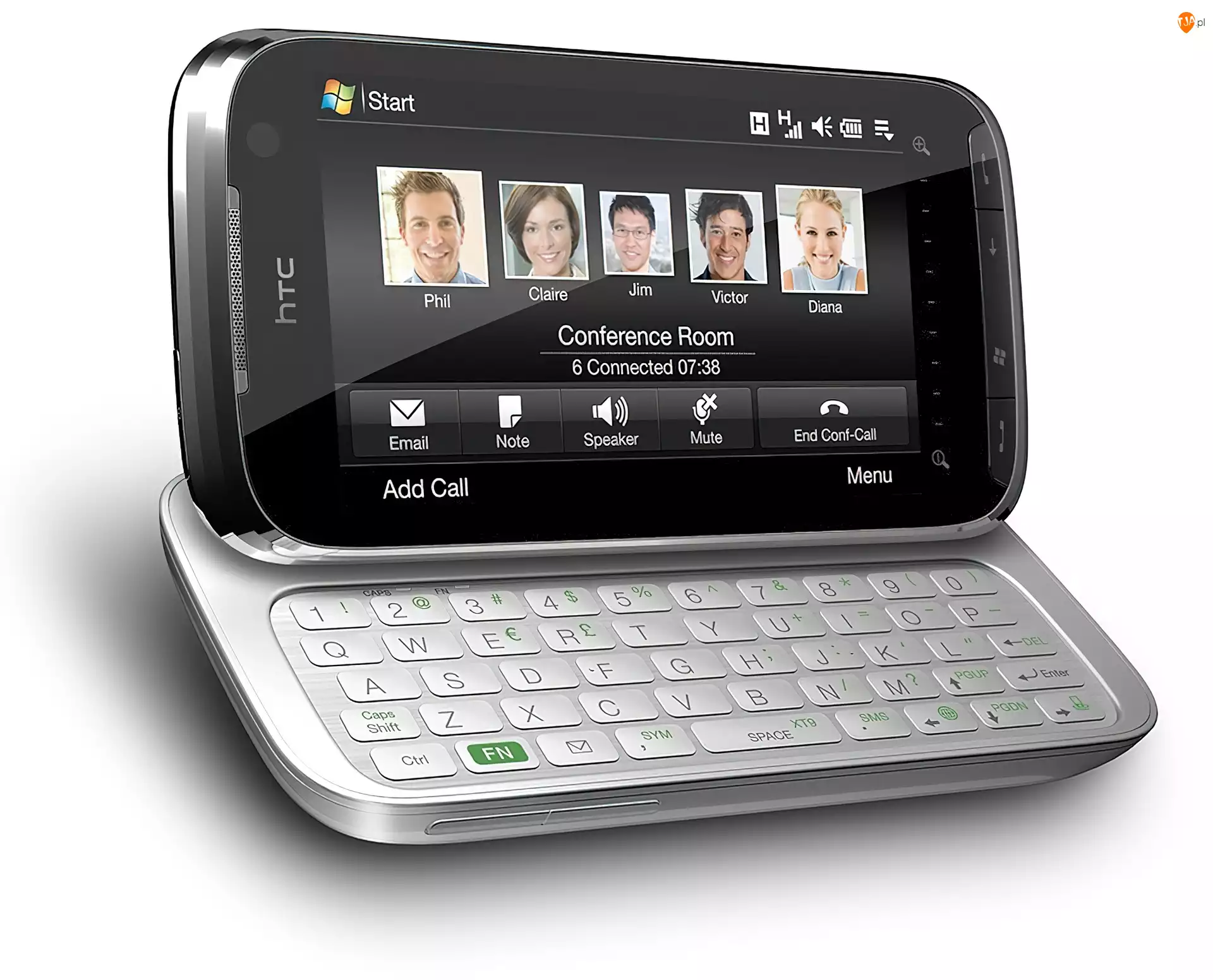 Klawiatura, Nokia N900, Czarny, Srebrny