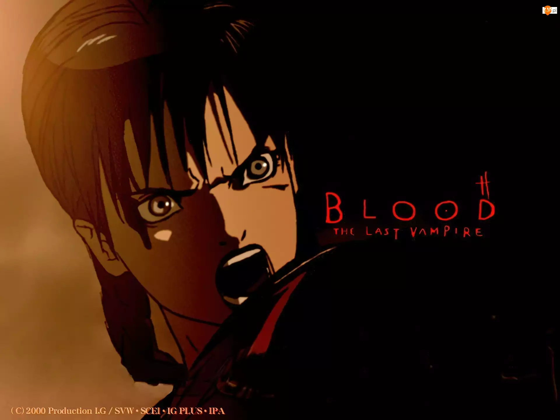 postać, krew, napisy, Blood The Last Vampire