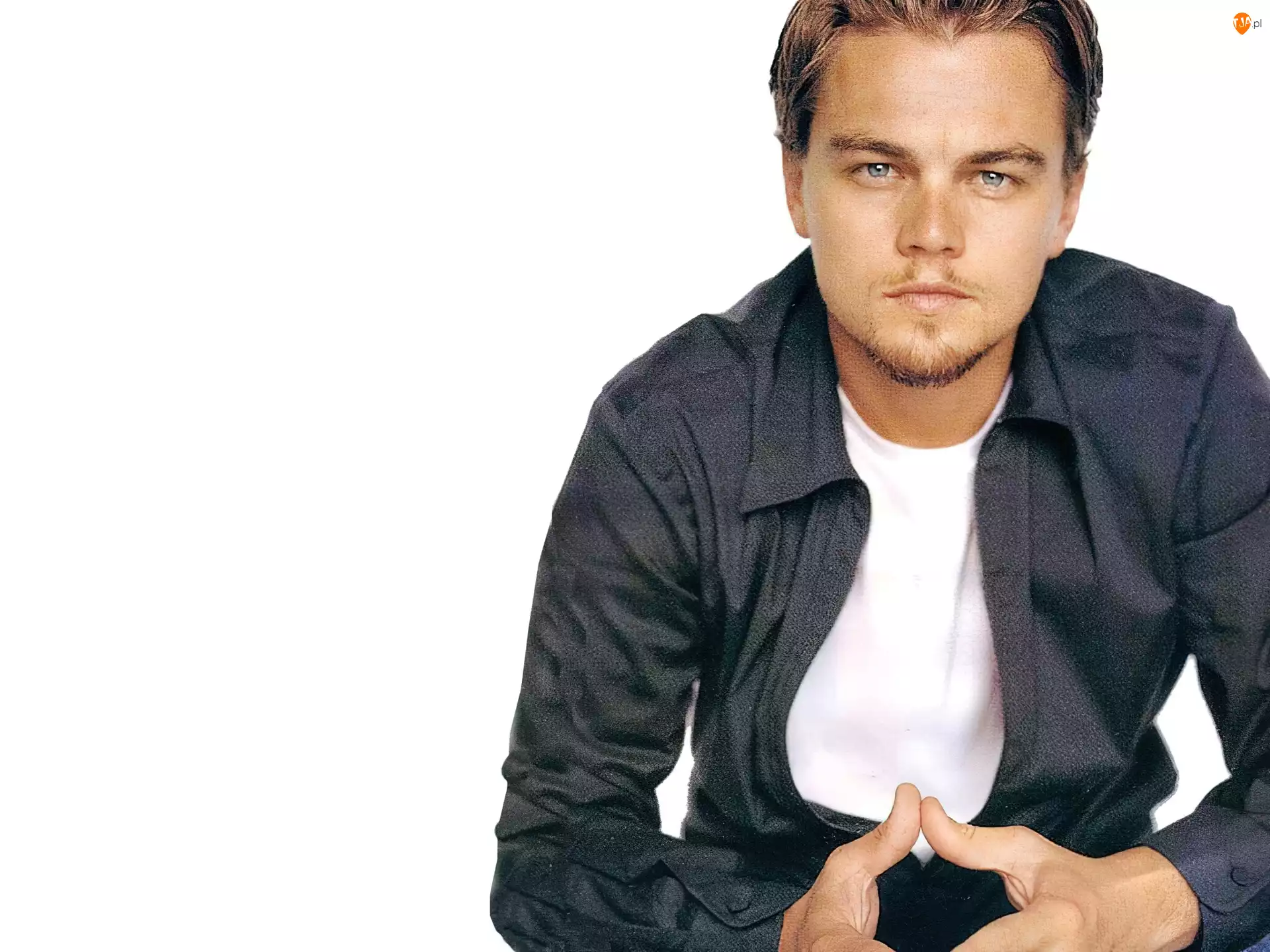 czarna koszula, Leonardo DiCaprio