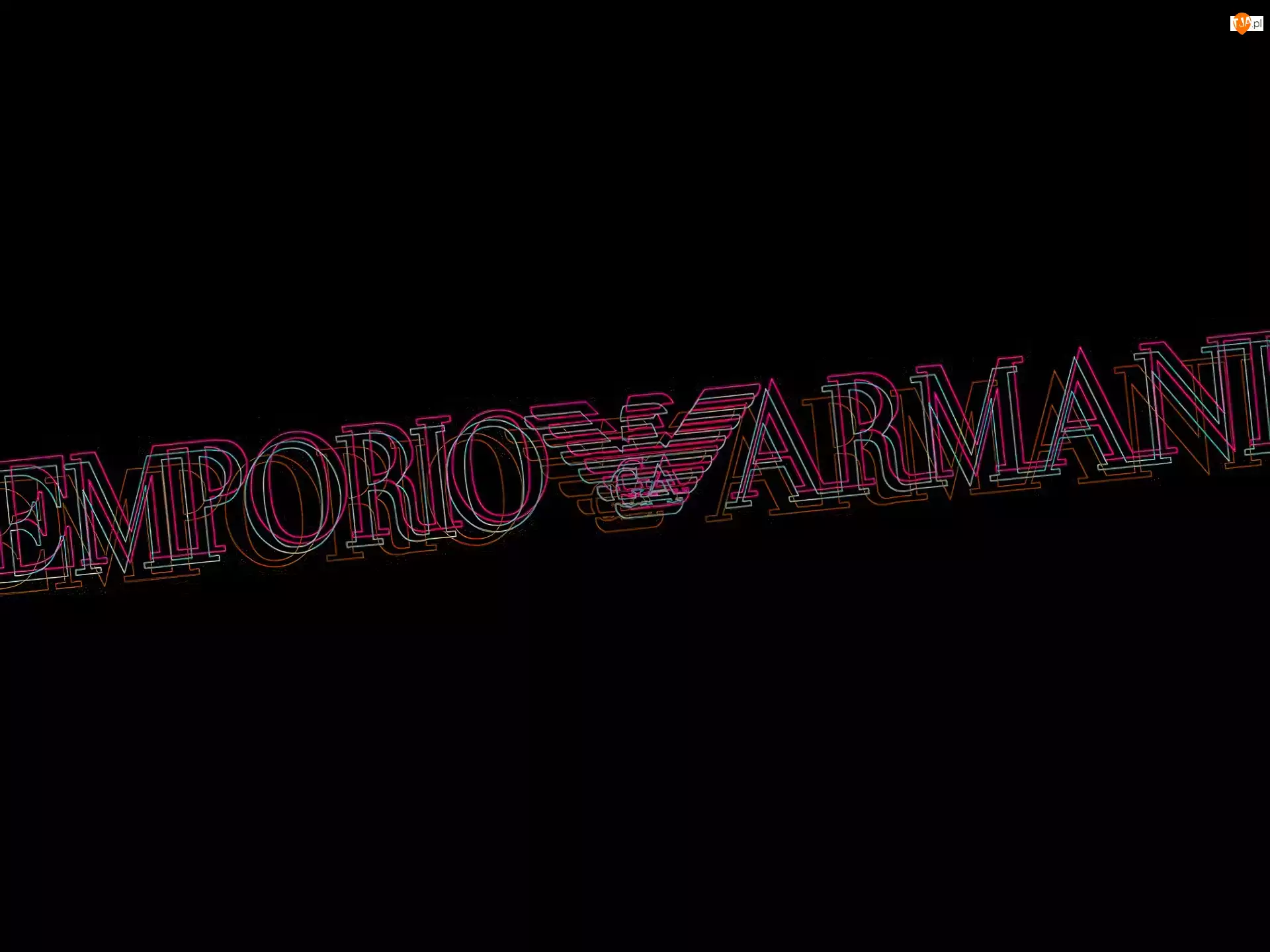 emporio, Armani, neony