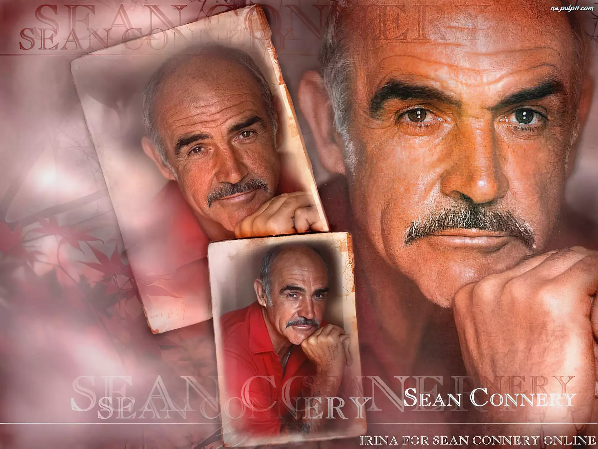 Sean Connery, siwe włosy