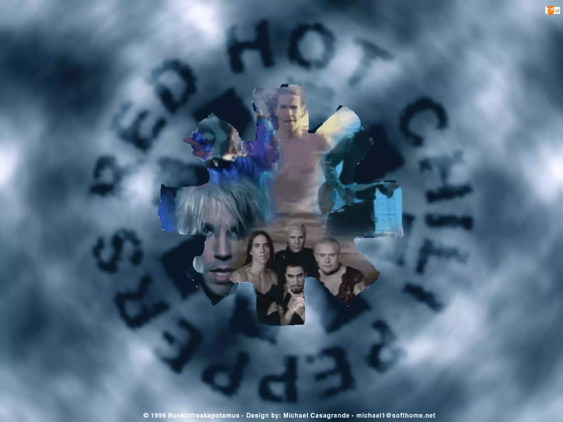 twarze zespołu, Red Hot Chili Peppers, znaczek