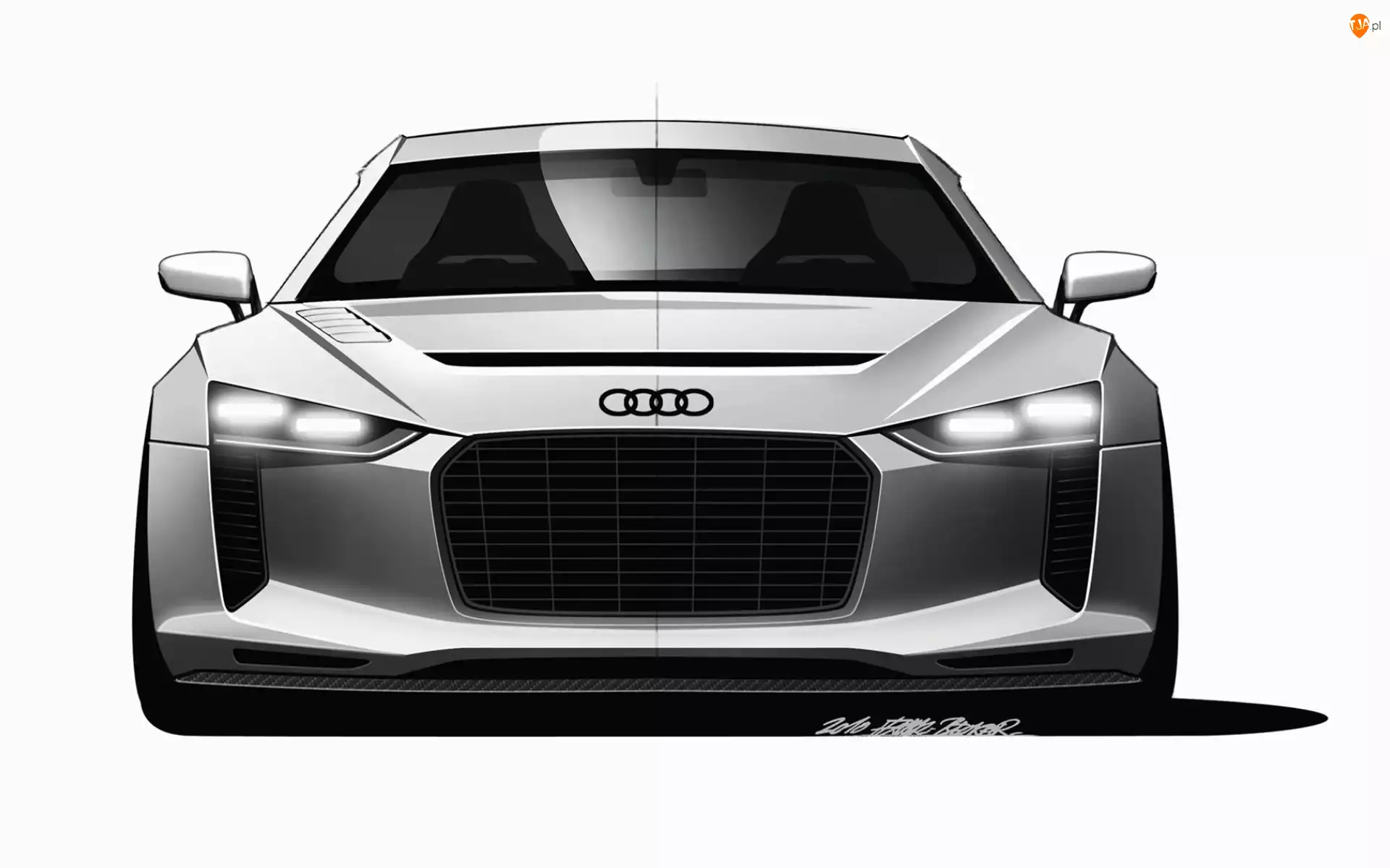 Projekt, Przód, Audi Quattro