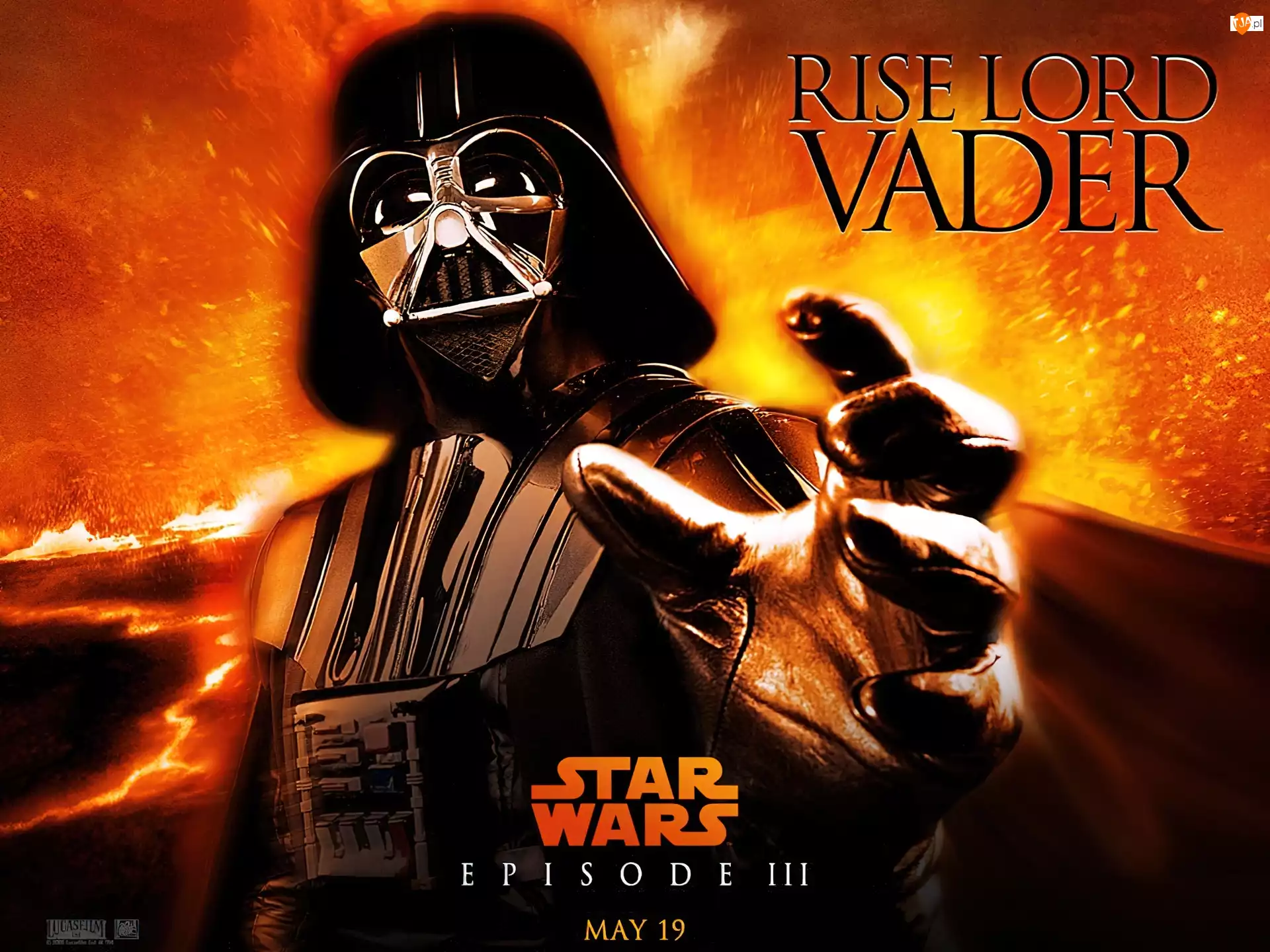 Postać Darth Vader, Gwiezdne wojny część III Zemsta Sithów, Star Wars Episode III Revenge of the Sith