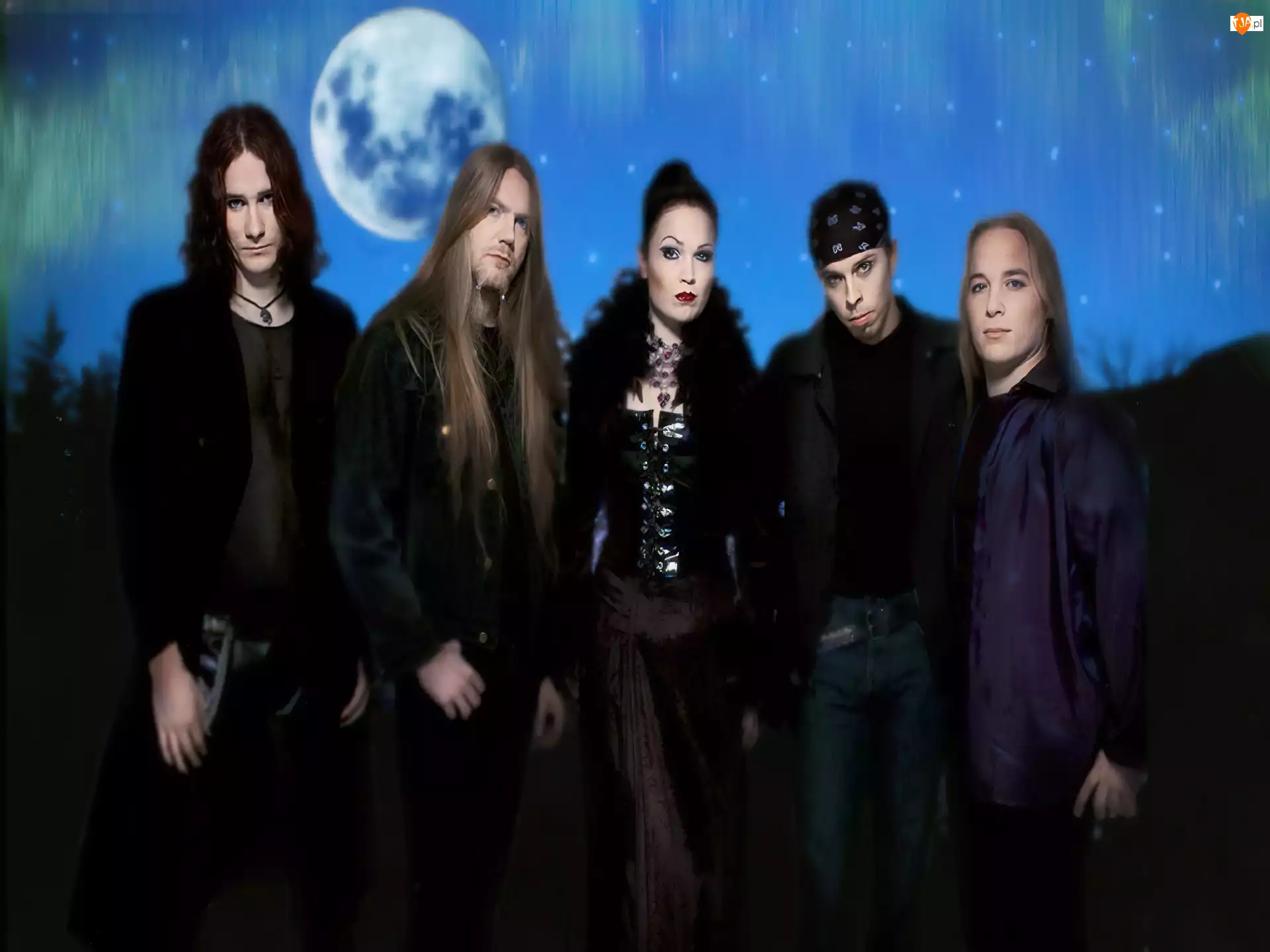 księżyc, Nightwish, zespół