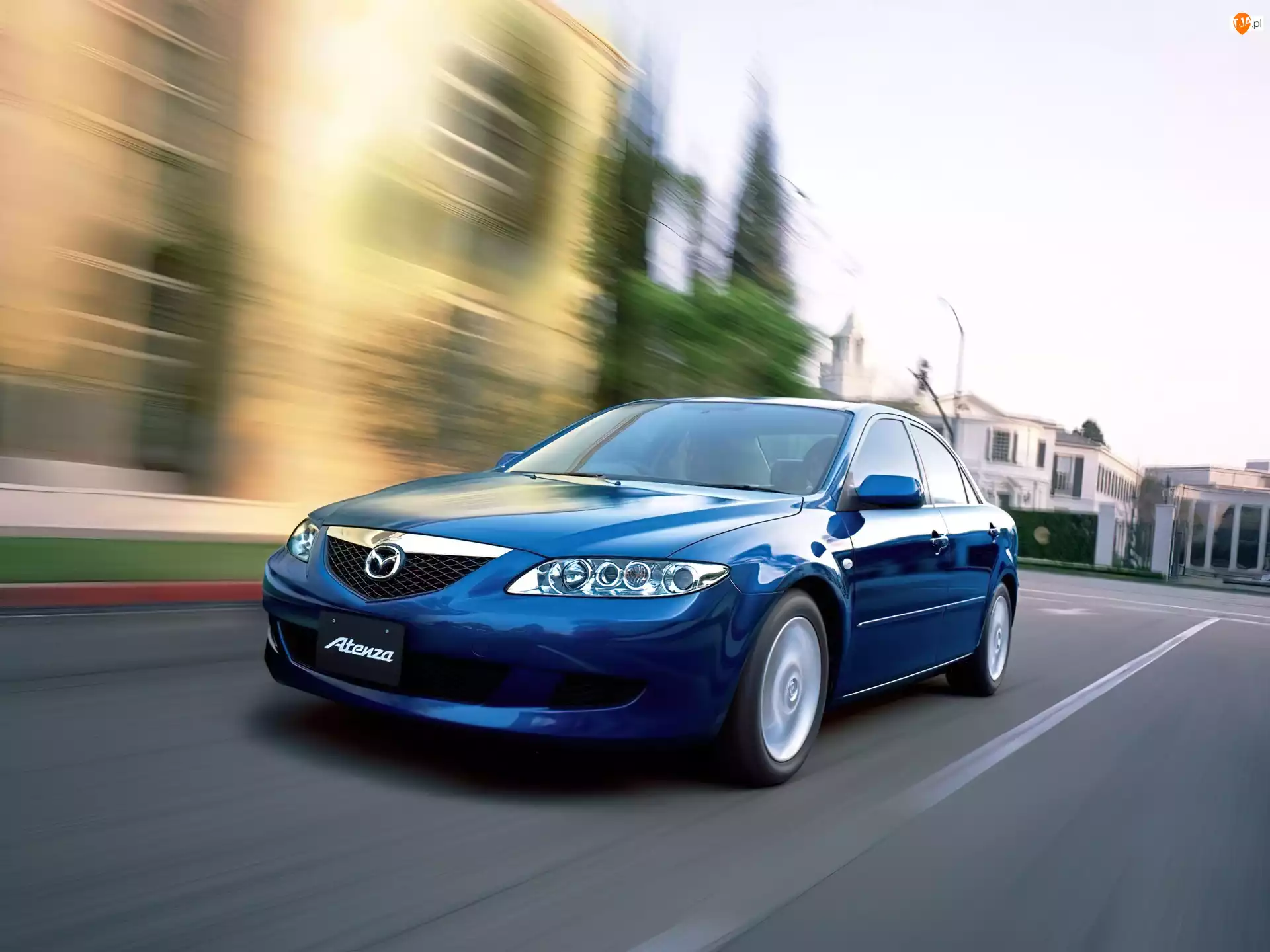 Mazda, niebieska