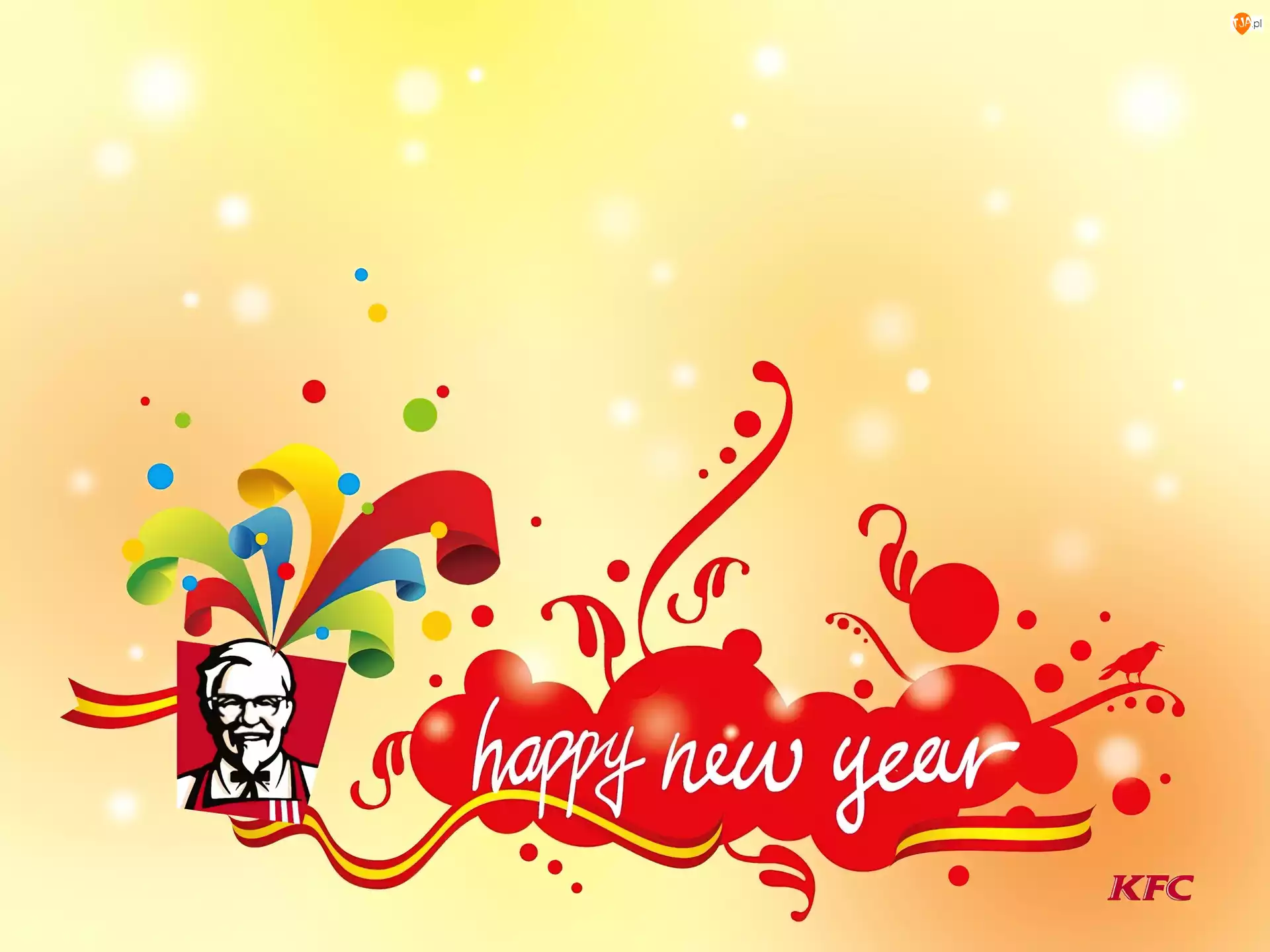 happy new year, KFC