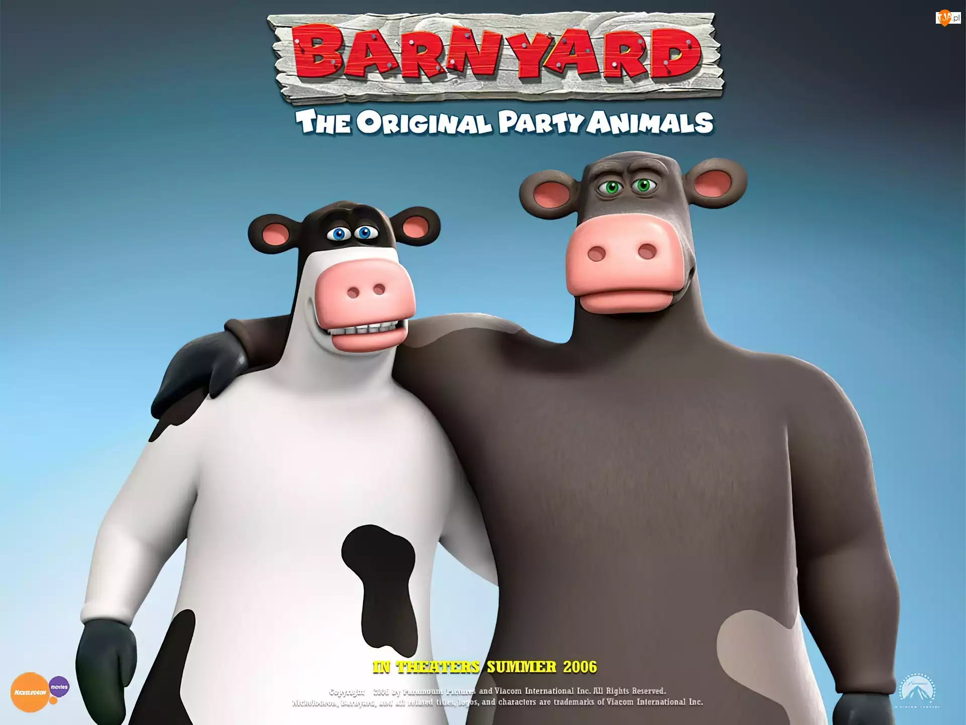 Krowy na wypasie, Barnyard, Film animowany