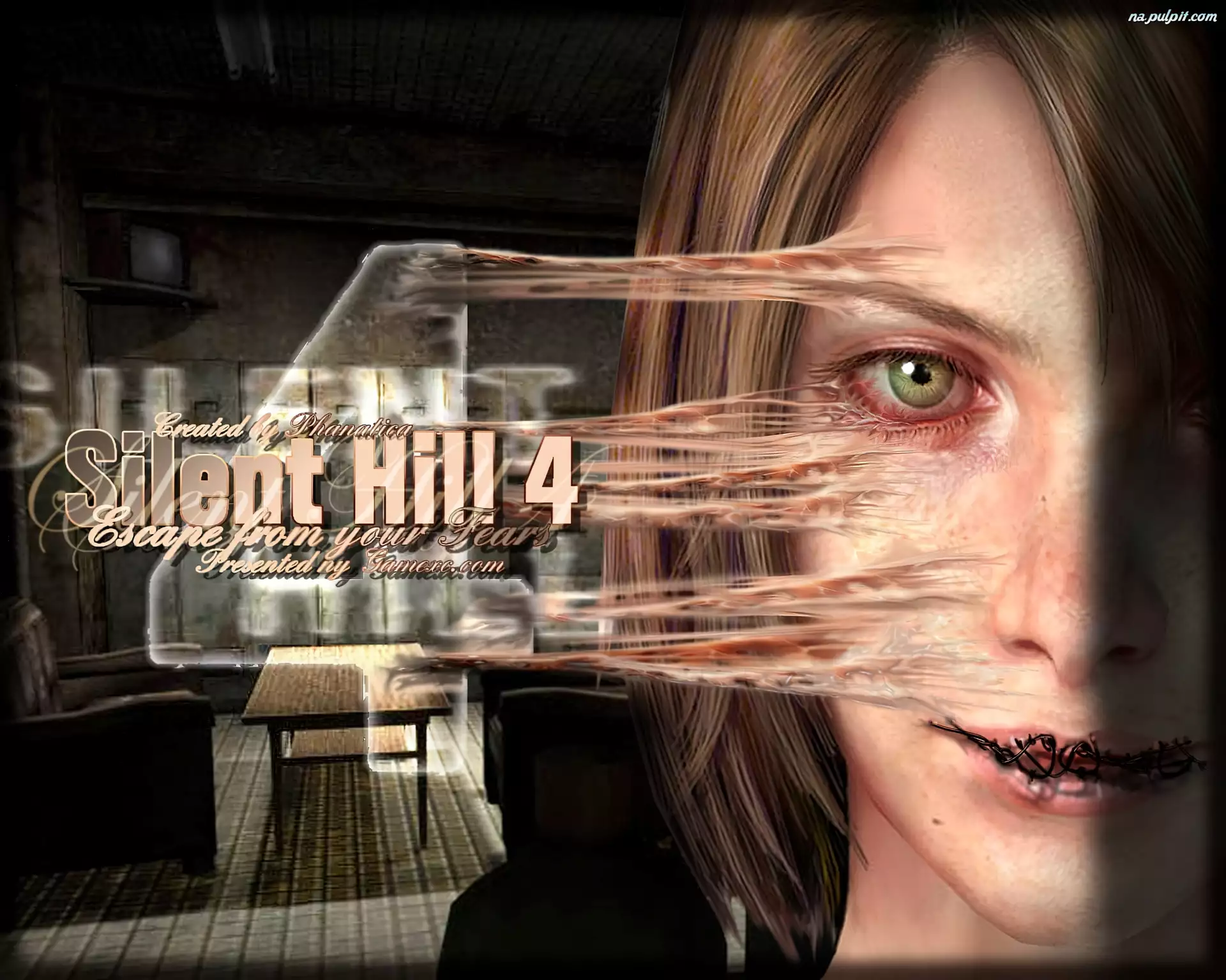 twarz, Silent Hill 4, postać, kobieta