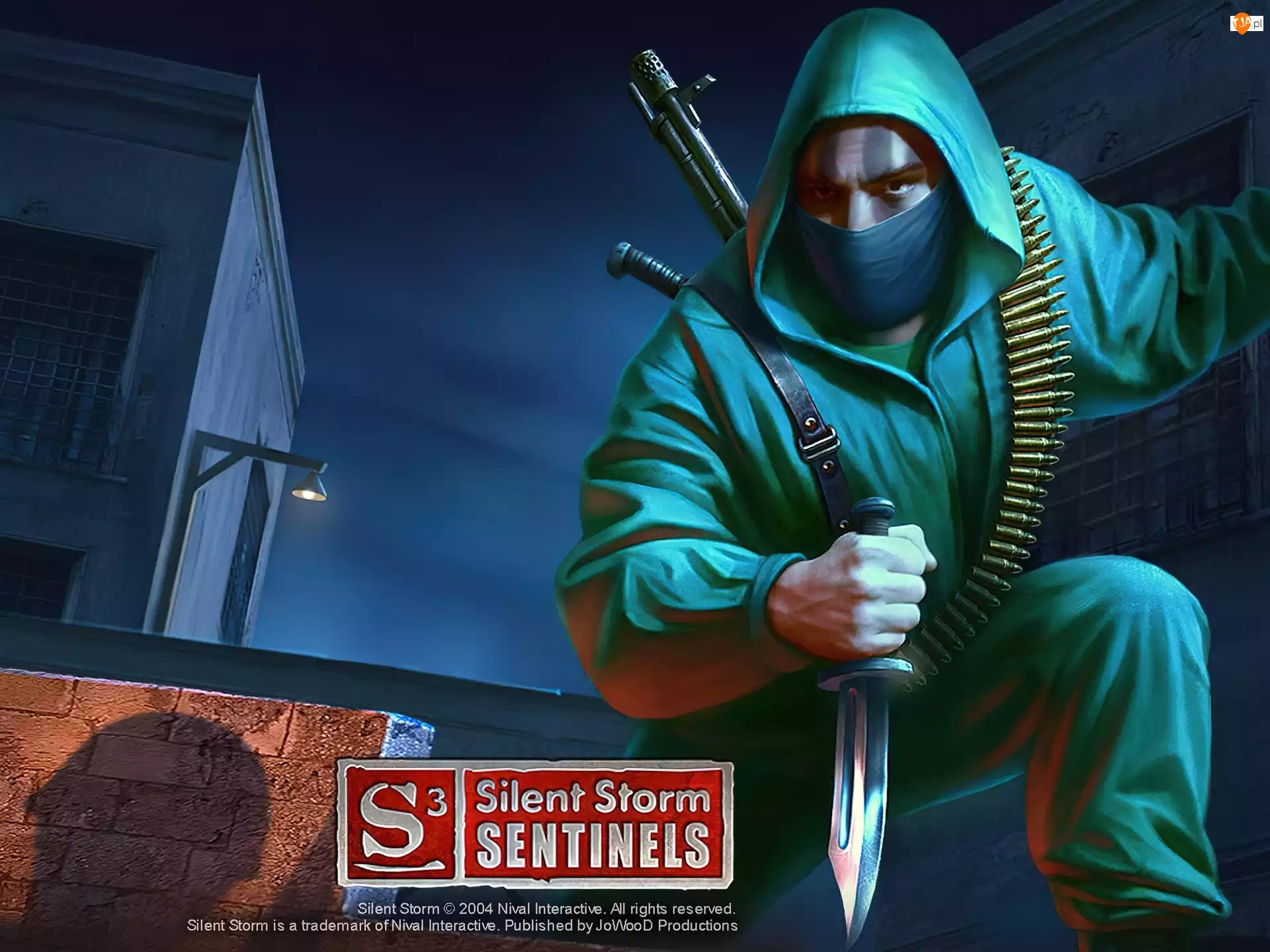postać, Silent Storm Sentinels, nóż, naboje, mężczyzna