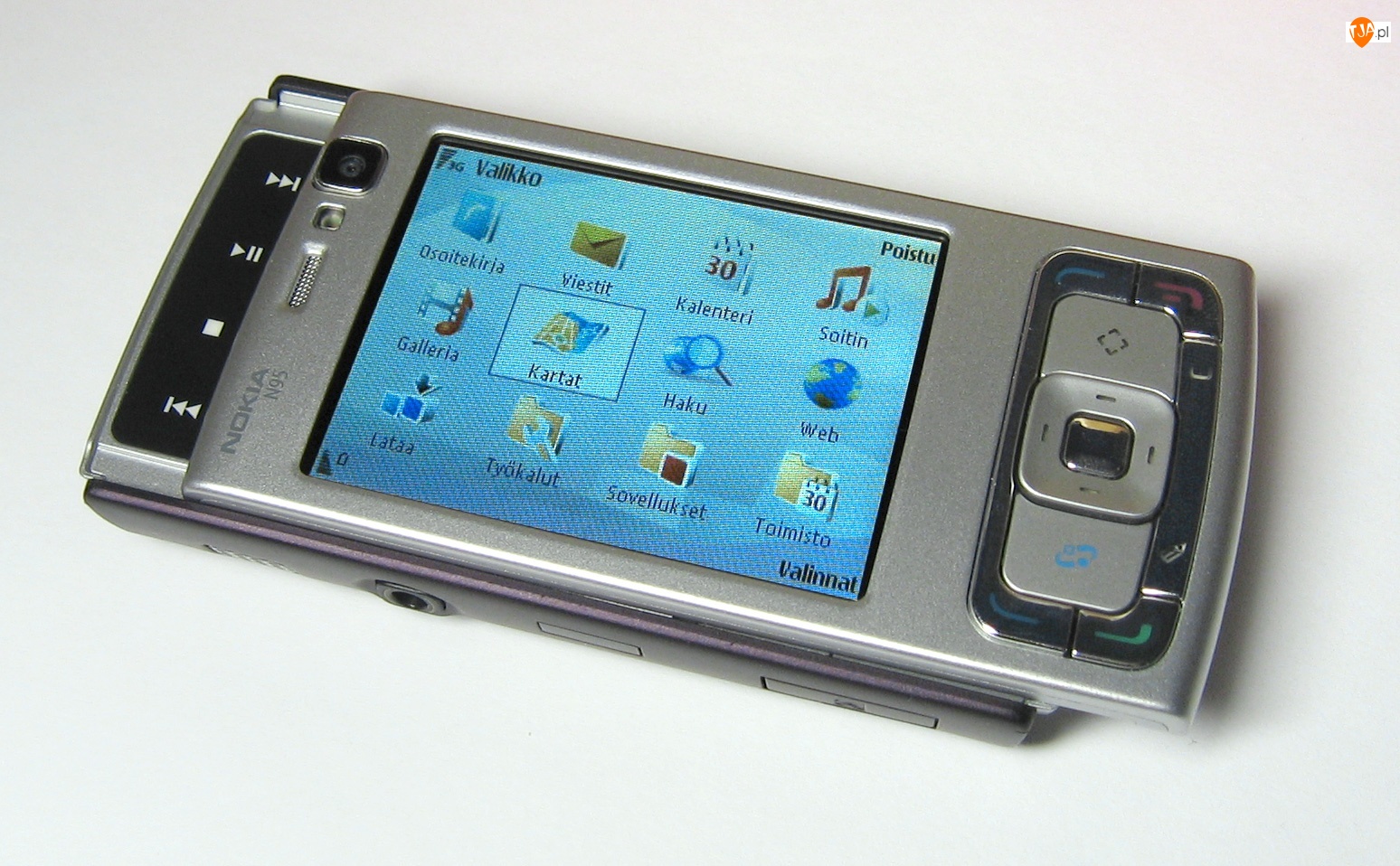 Wyświetlacz, Nokia N95