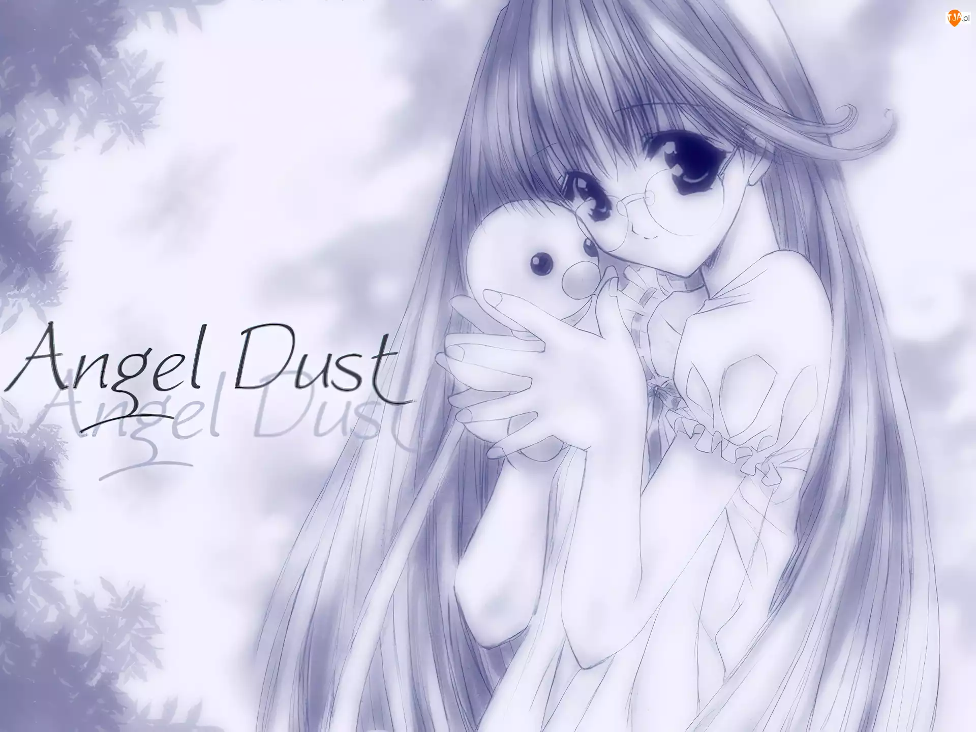 napis, Angel Dust, dziewczyna