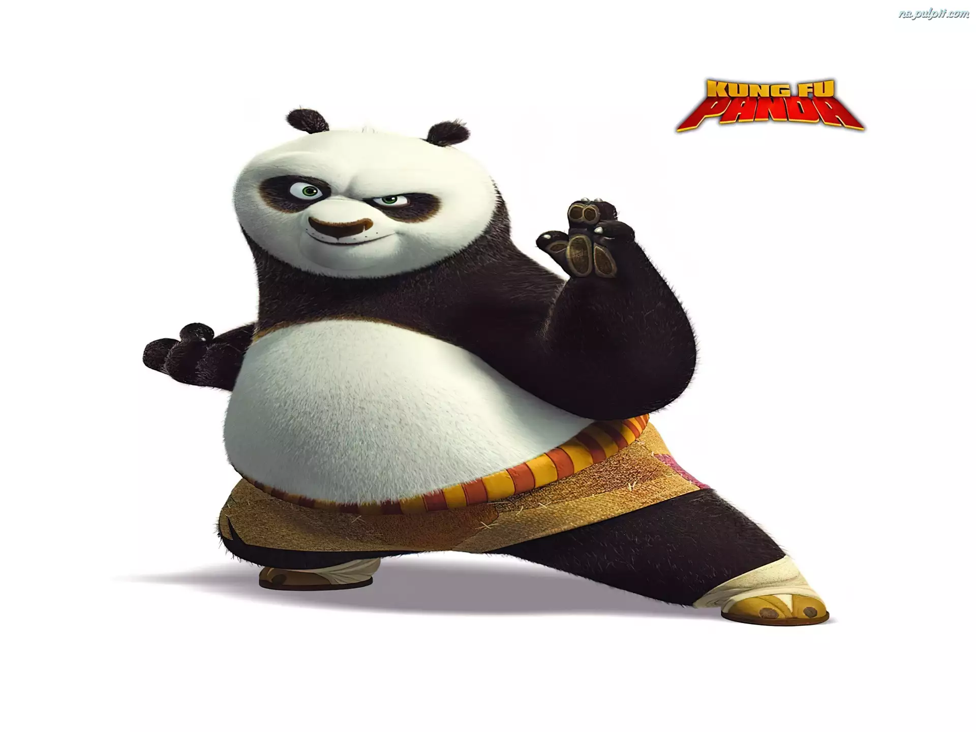Kung Fu Panda, Panda, postawa