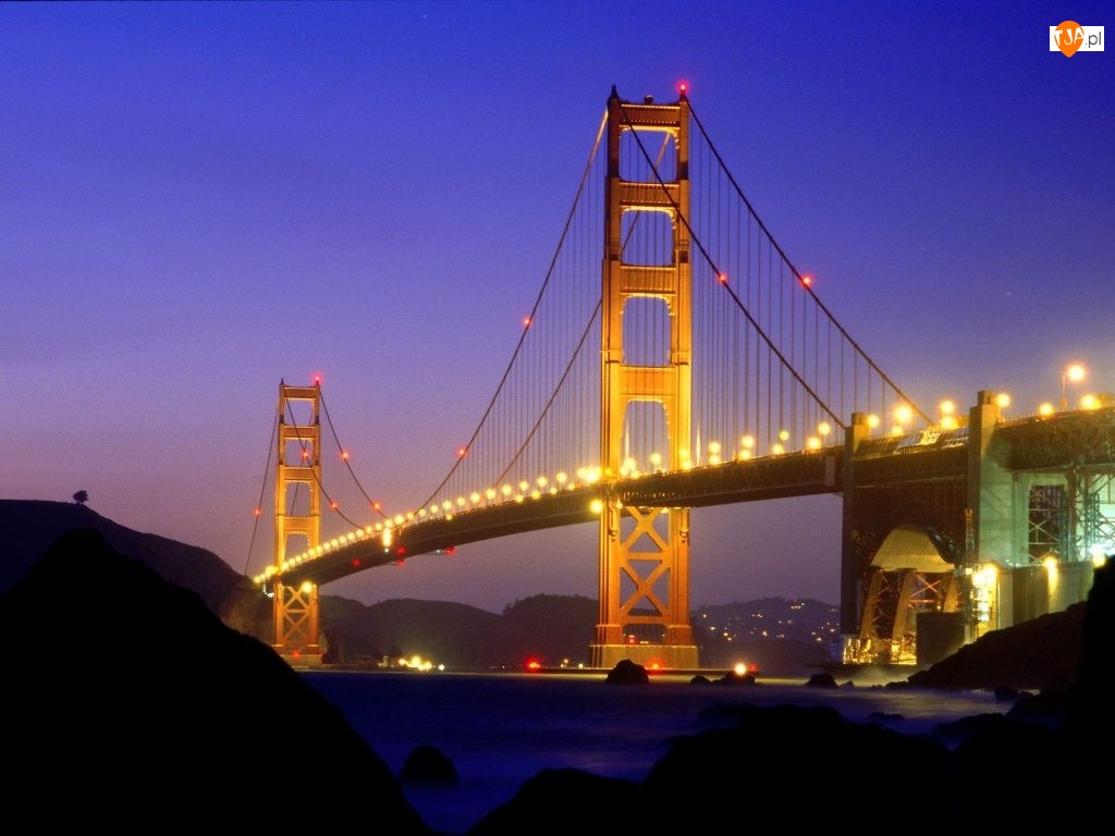 Golden Gate Bridge, Stany Zjednoczone, San Francisco, Most