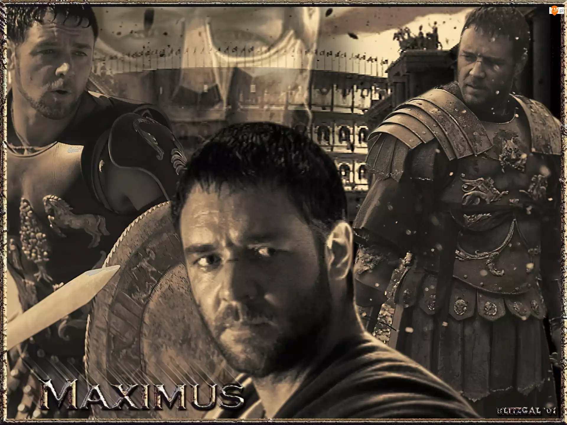 Russell Crowe, Gladiator, Maximus